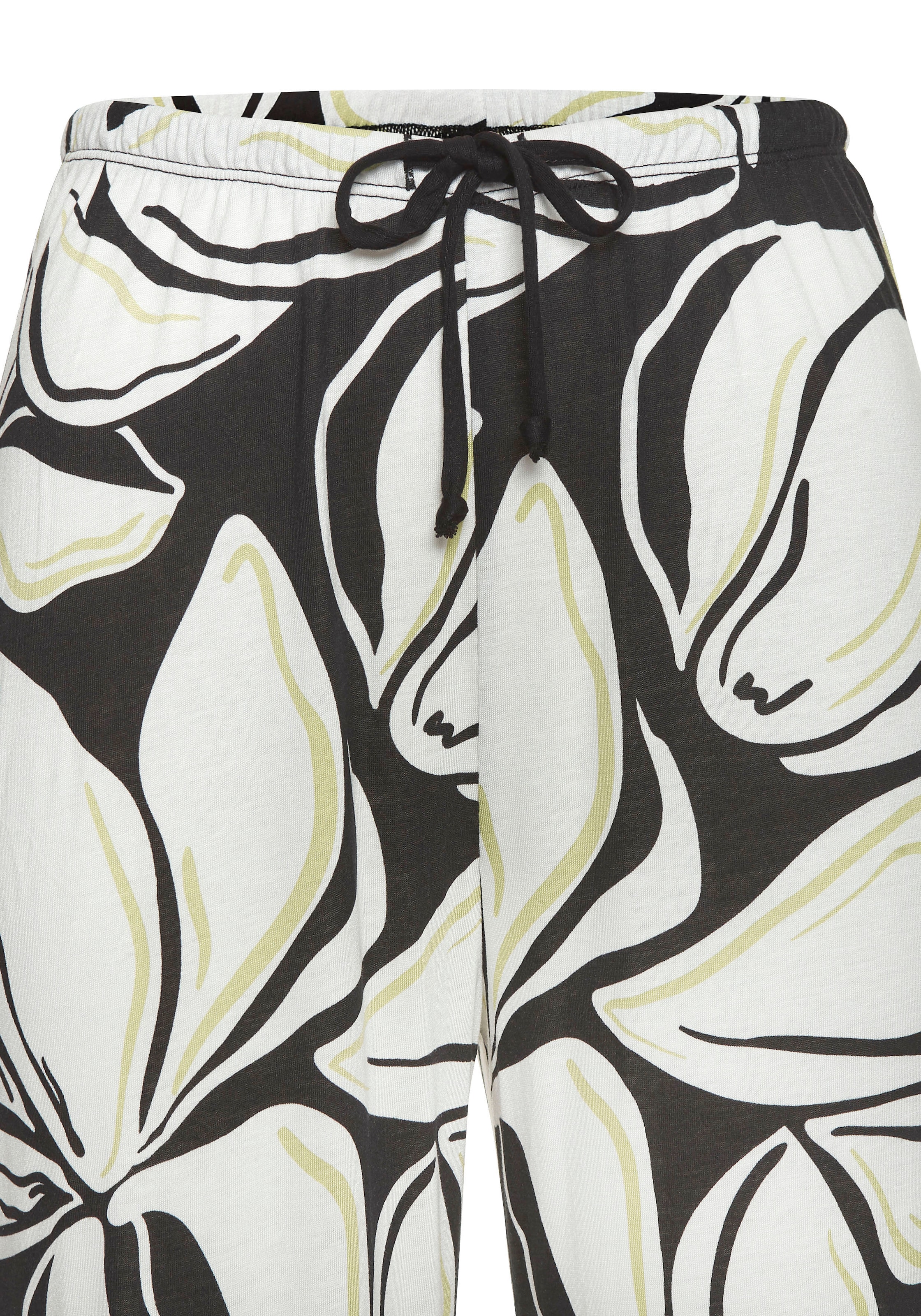 Vivance Dreams Pyjama, (2 tlg.), mit Allover-Druck