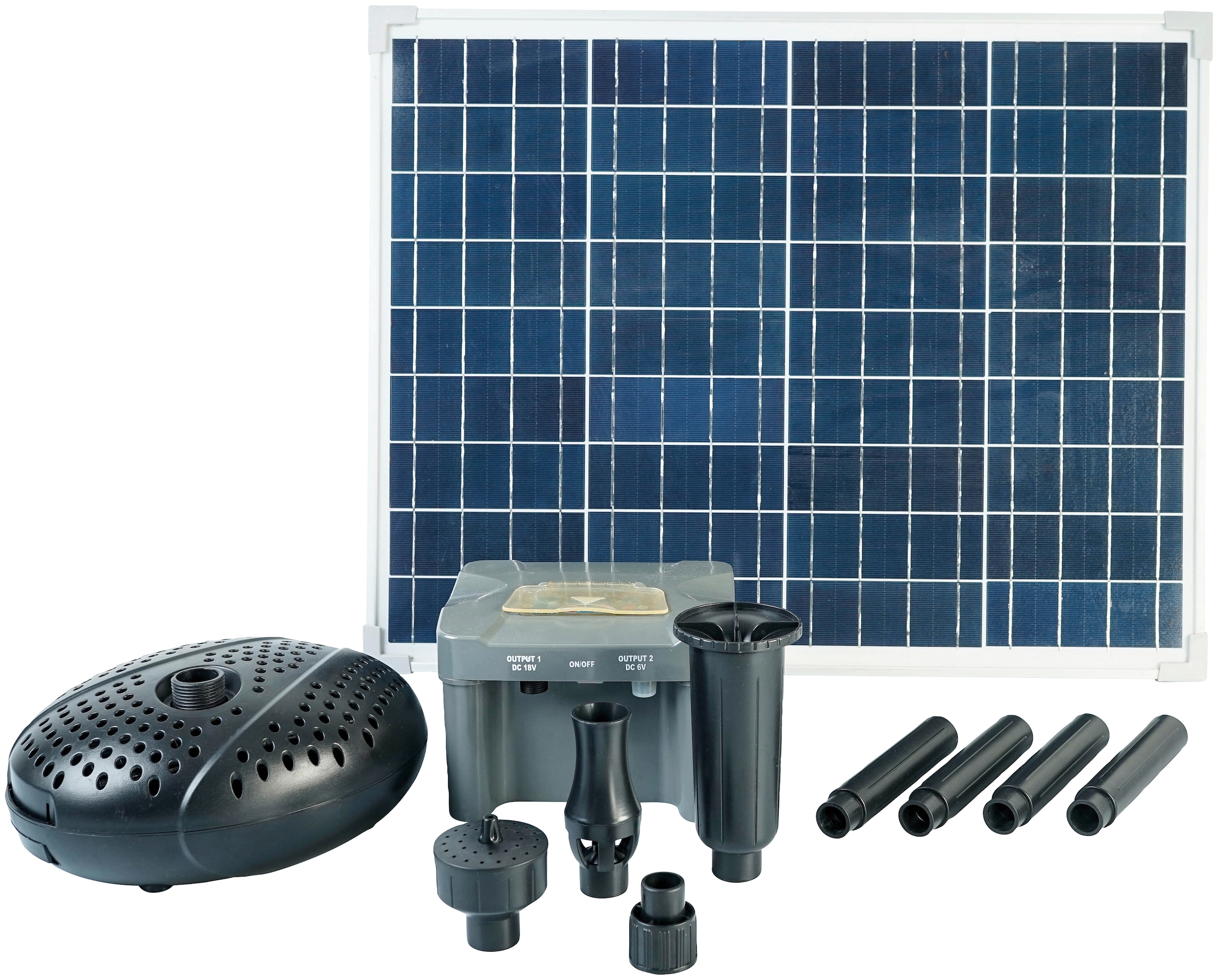 Ubbink Solarpumpe »SolarMax 2500 Accu«, 2480 l/h