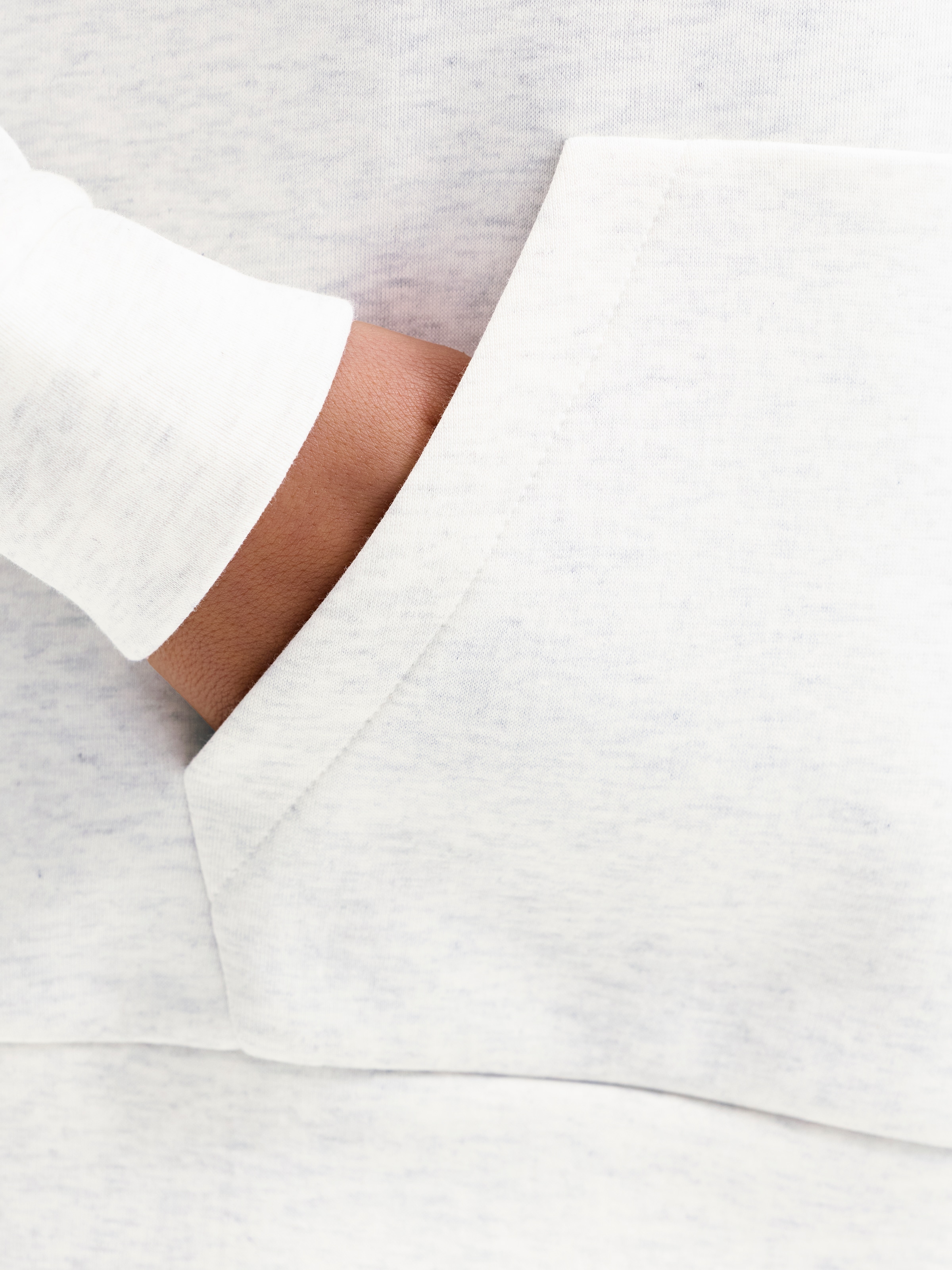 Jack & Jones Junior Kapuzensweatshirt »JJEBARRON SWEAT HOOD NOOS JNR«, Materialmix, locker geschnitten
