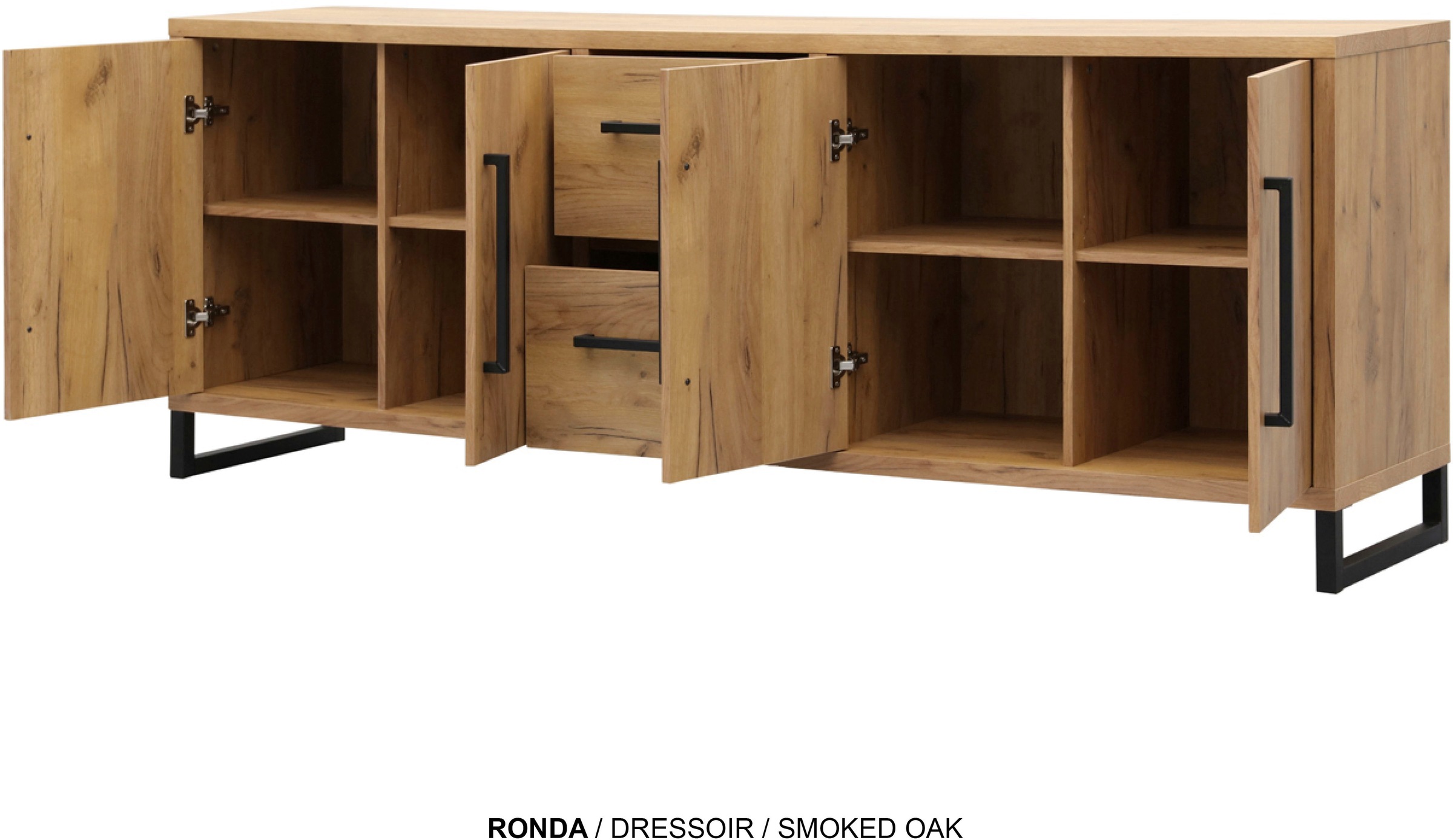 OMG Design Sideboard »Ronda«, mit Soft-Close, mit Metallgestell
