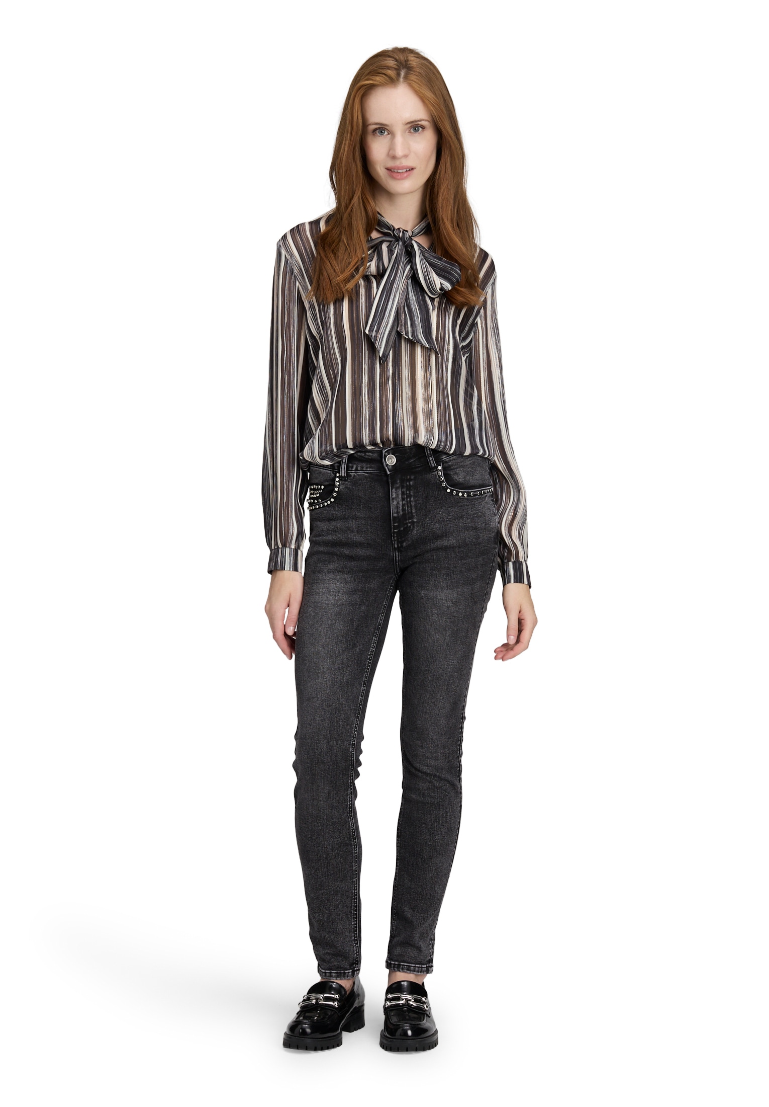 Betty Barclay Schlupfbluse »Schlupfbluse mit Schleifenknoten«