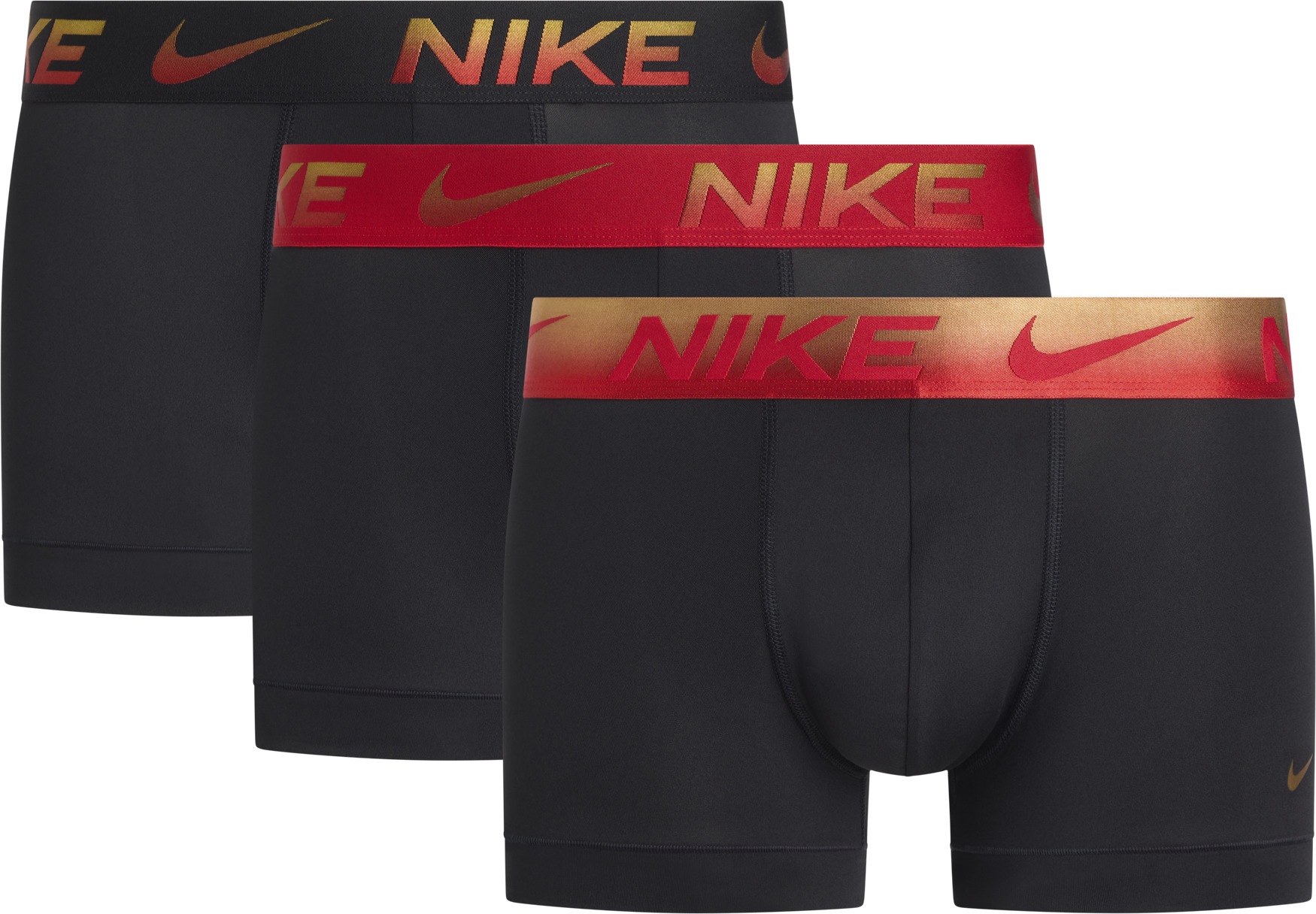 Nike Underwear Herren Trunk »TRUNK 3PK« Packung, 3er, 3 Stk. tlg., mit NIKE Logo-Elastikbund, Größe XL