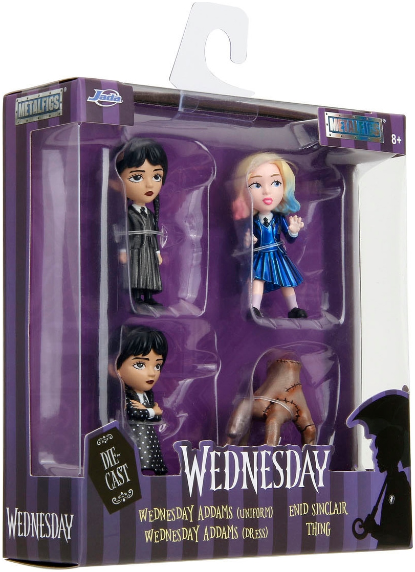JADA Spielfigur »Wednesday 4-Pack Figures«