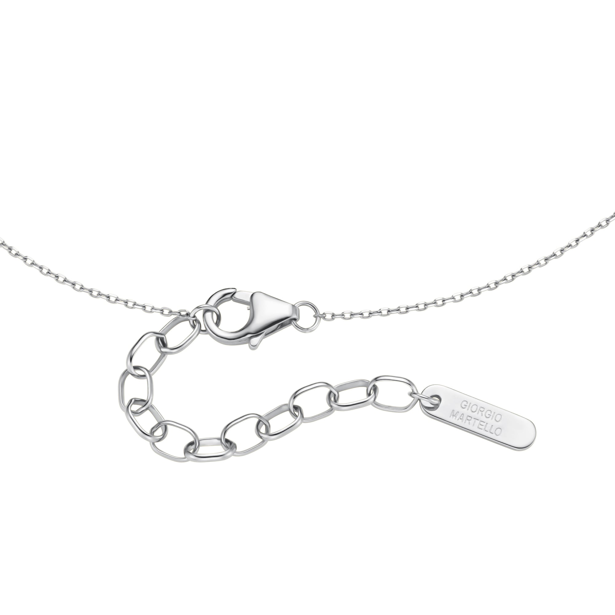 GIORGIO MARTELLO MILANO Collier »Collier mit Süßwasser-Perlen, Silber 925«