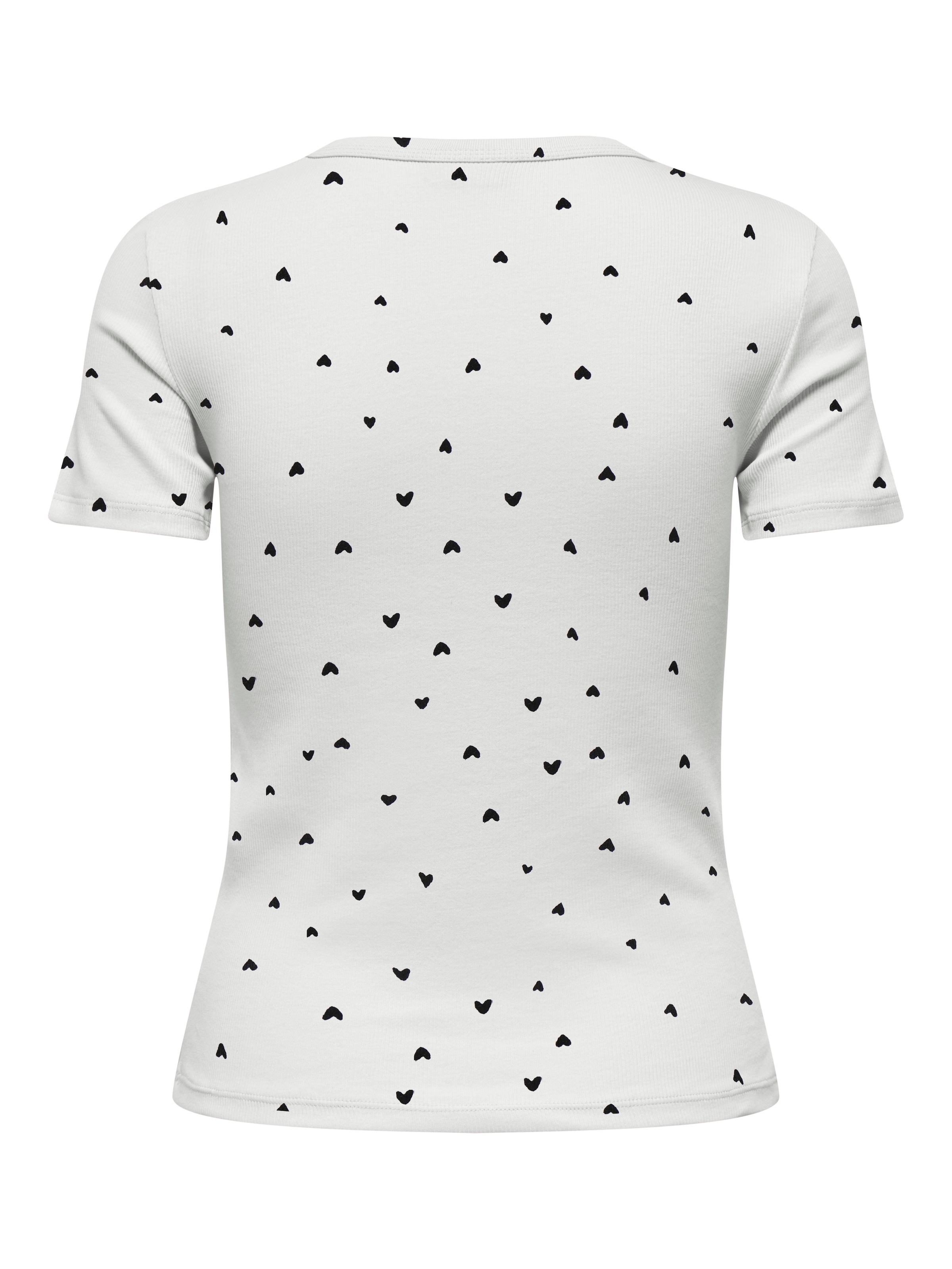 JDY Kurzarmshirt »JDYLUCKY S/S O NECK TOP JRS DIA«