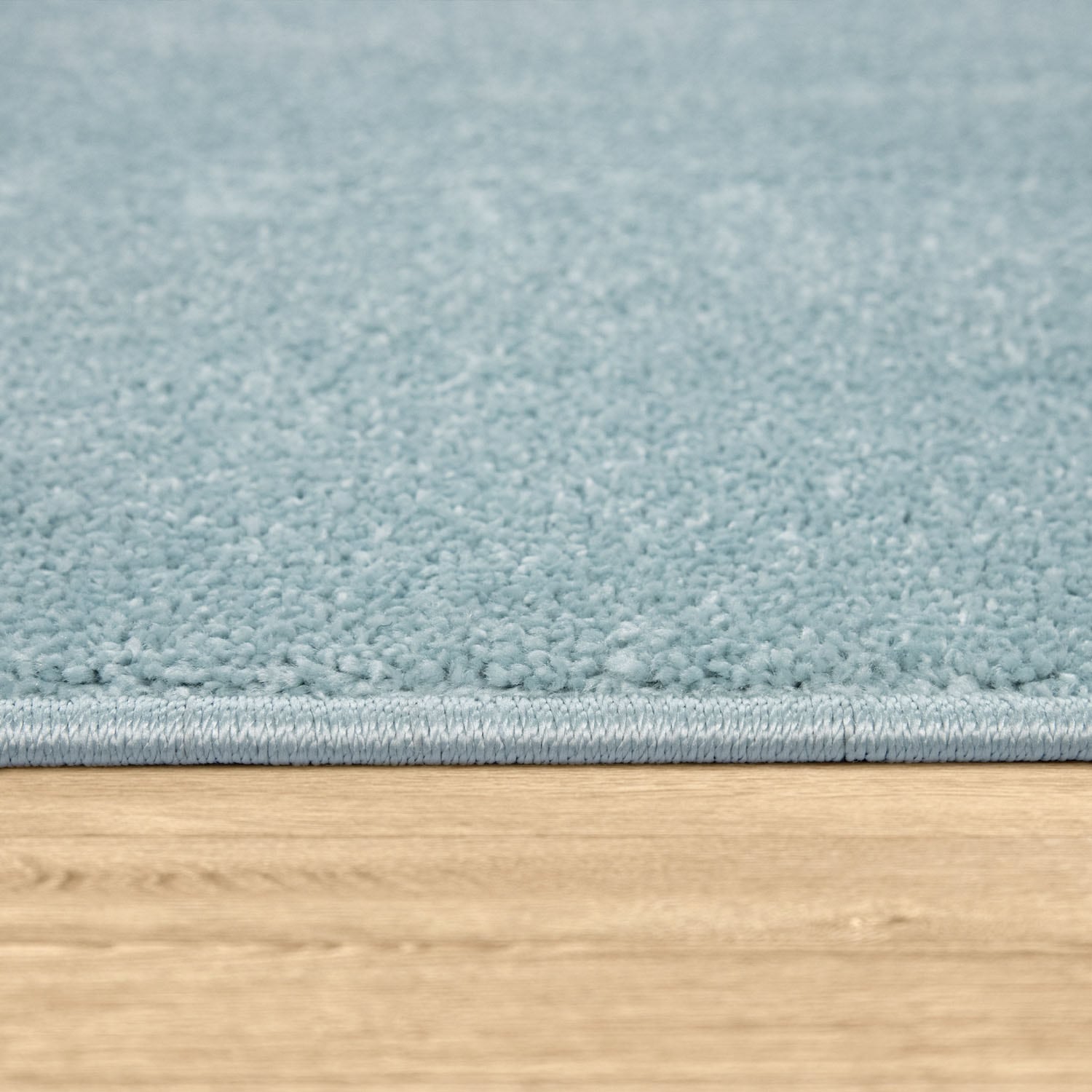 Paco Home Läufer »Porto 890« rechteckig 13 mm Höhe Teppich-Läufer, Kurzflor, Uni-Farben, ideal im Flur und Schlafzimmer