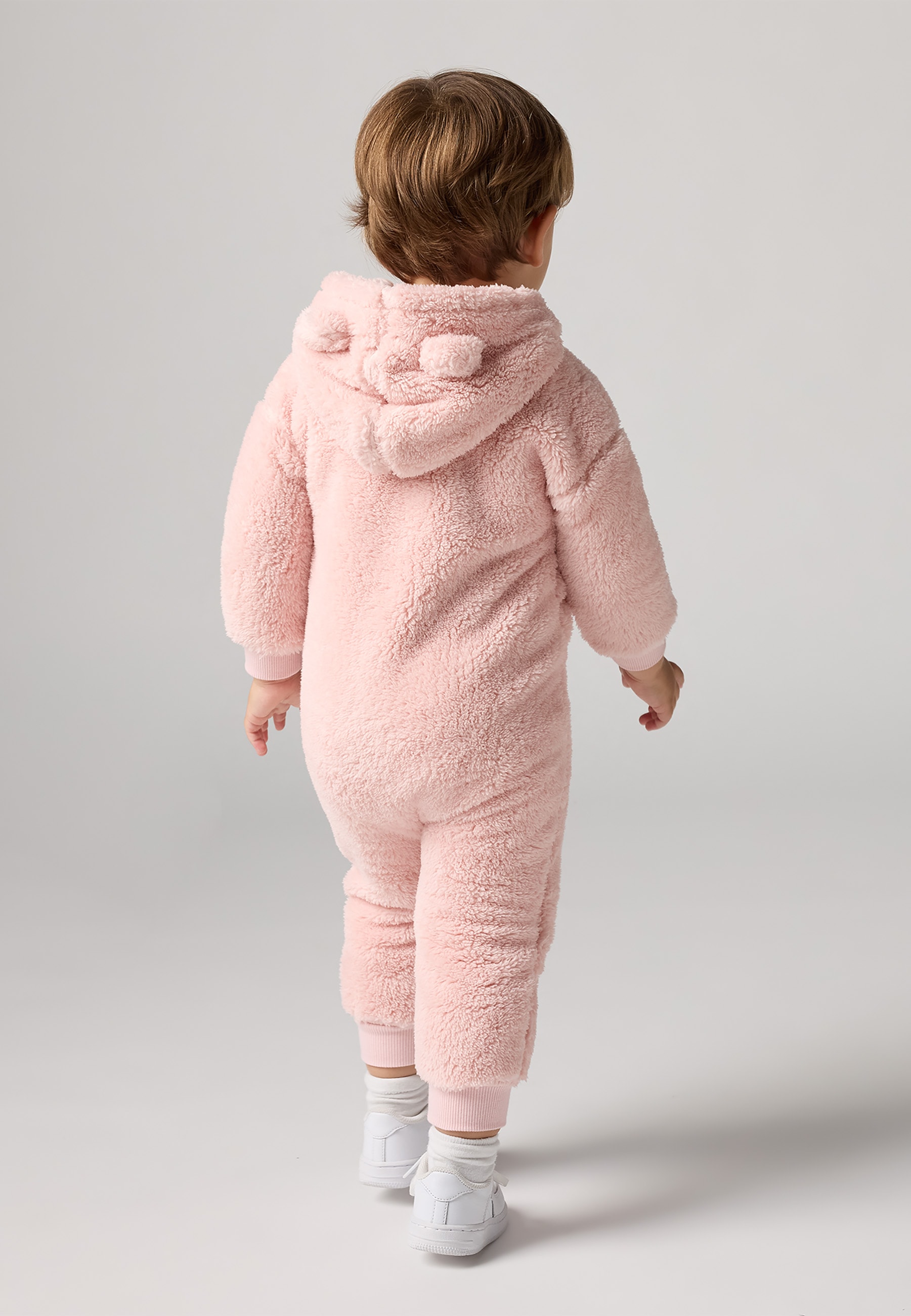 Levi's® Kids Plüschoverall »LVN BEAR SHERPA COVERALL« mit Kapuze mit Öhrchen - for Girls