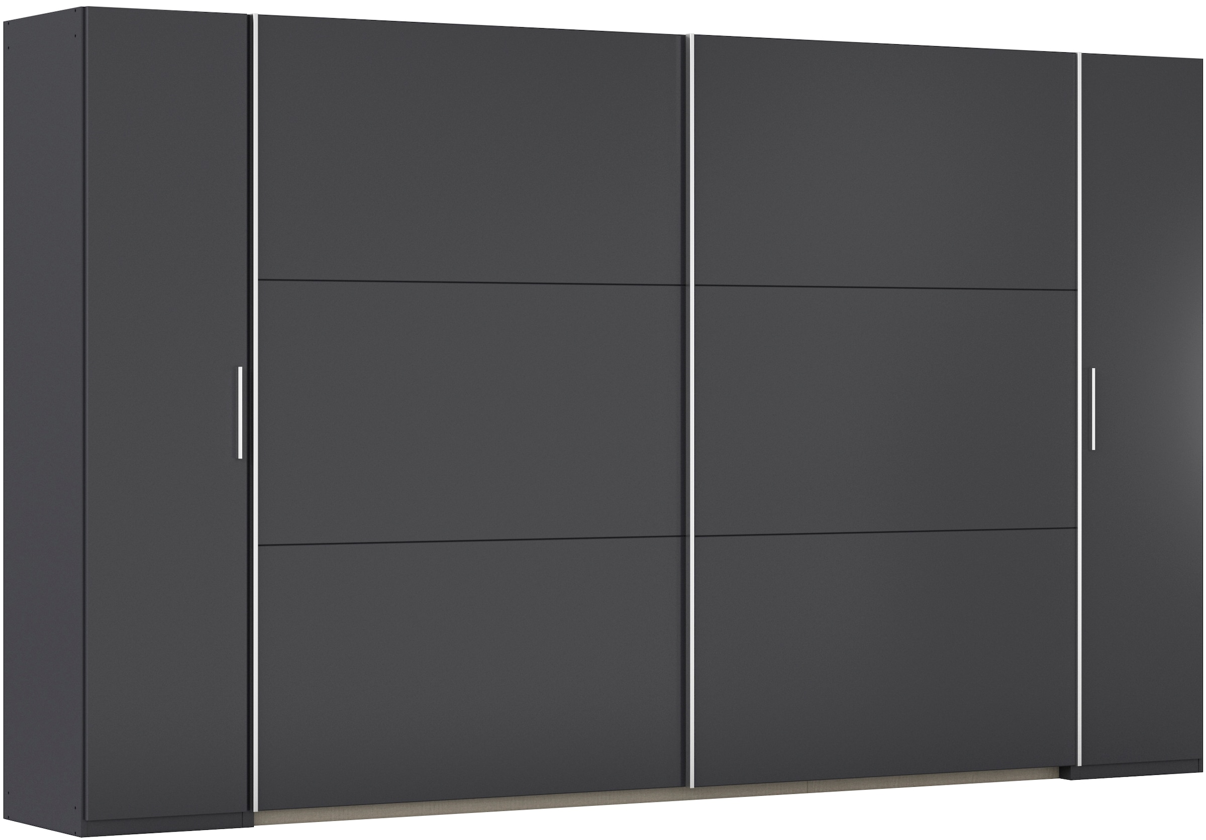 rauch Schwebetürenschrank »Kleiderschrank Drehtürenschrank Schrank Garderobe KRONACH« in 3 Ausstattungen BASIC/CLASSIC/PREMIUM, Breiten 225/268/311/354 cm,  mit Dreh- und Schwebetüren und vielen Einlegeböden MADE IN GERMANY