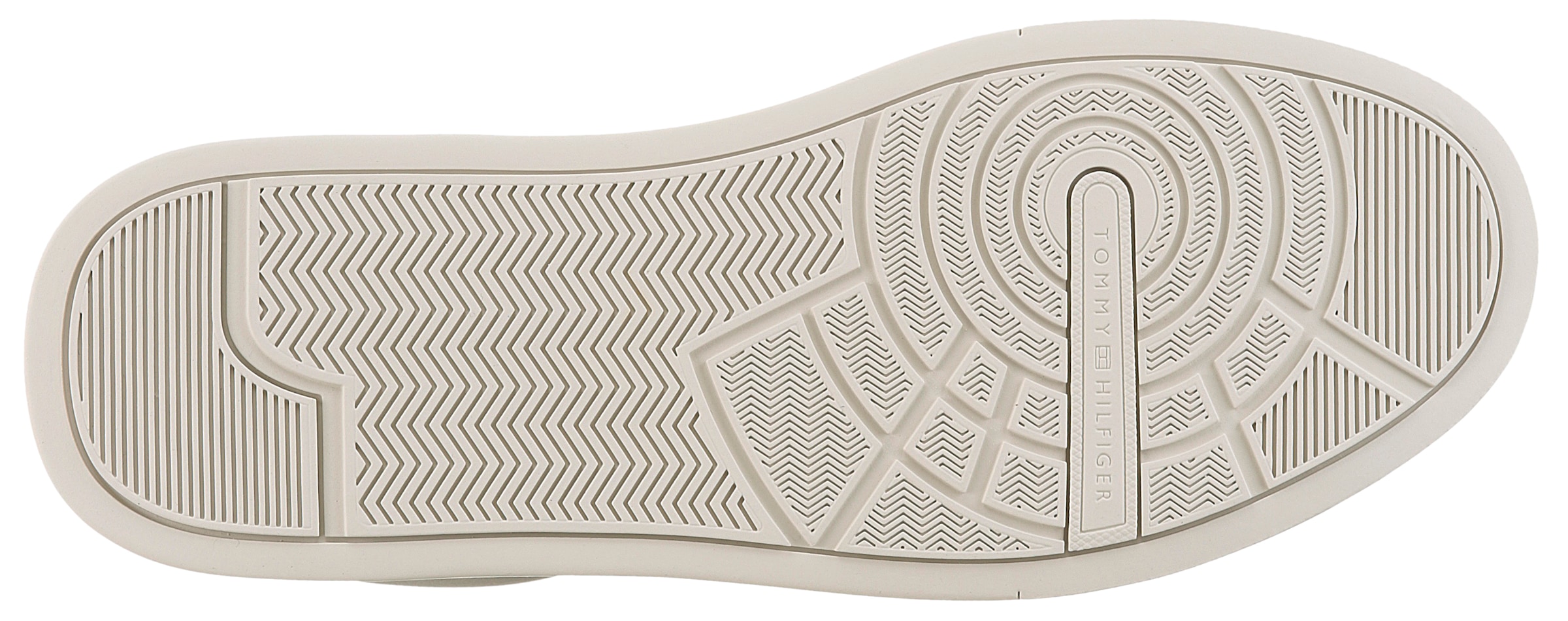 Tommy Hilfiger Sneaker »TH COURT LTH DETAIL ESS«, Freizeitschuh, Halbschuh, Schnürschuh mit seitlichem Logoschriftzug