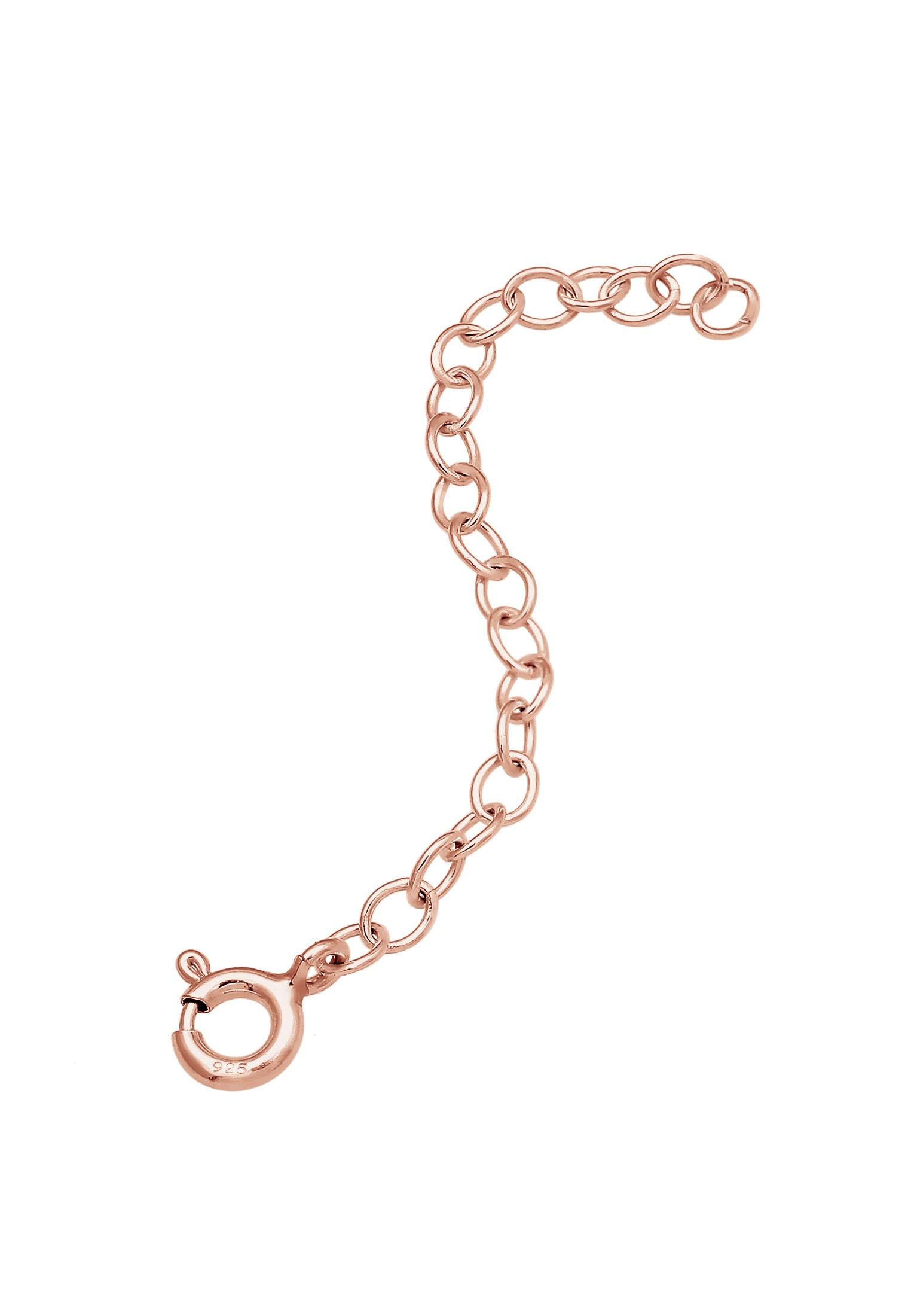 Elli Schmuckset »Schmuckzubehör Verlängerung Gliederkette Basic 925 Silber«