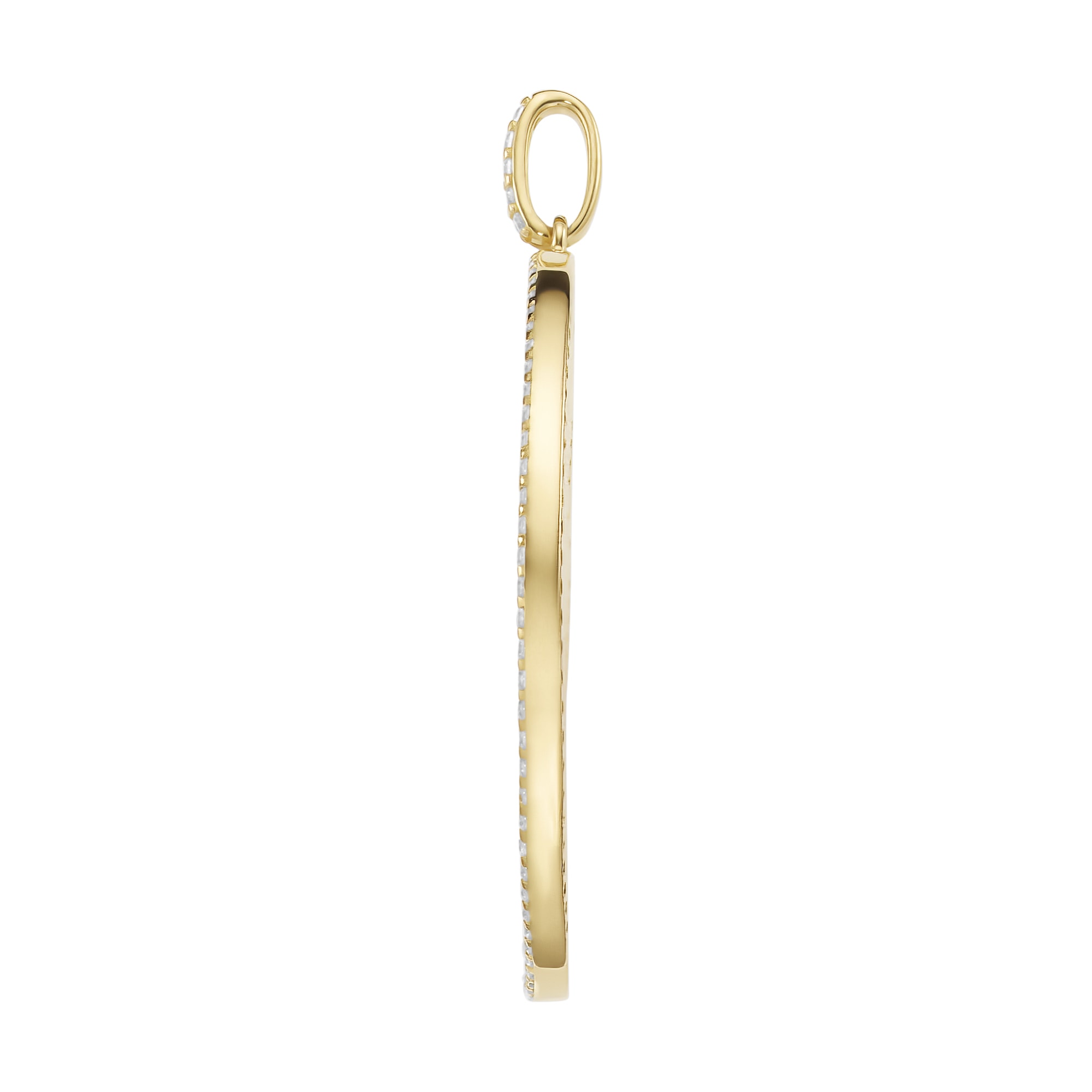 GIORGIO MARTELLO MILANO Kettenanhänger »Anhänger mit Emaille-Einlagen und Zirkonia, Silber 925«