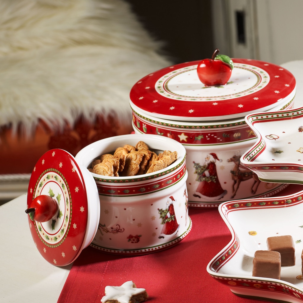 Villeroy & Boch Vorratsdose »Gebäckdose Winter Bakery Delight ø 11 cm bunt«, (1 tlg.)