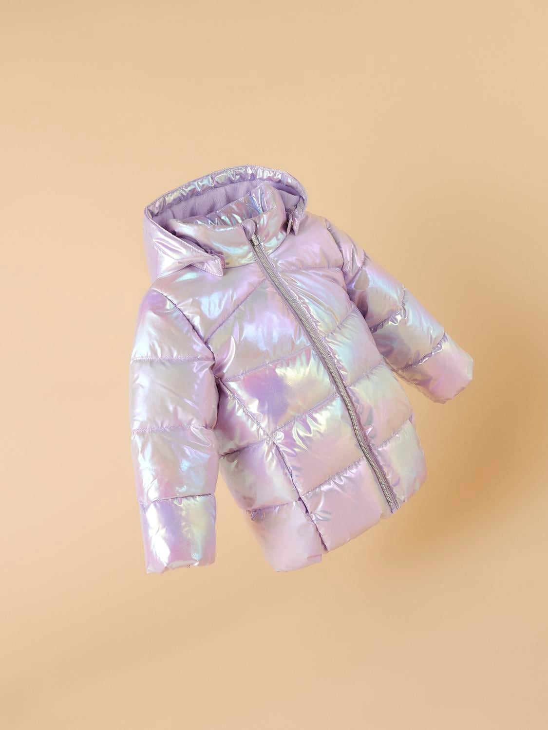 Name It Steppjacke »NMFMOLINA JACKET SHINY«, mit Kapuze, mit dekorativen, reflektierenden Details