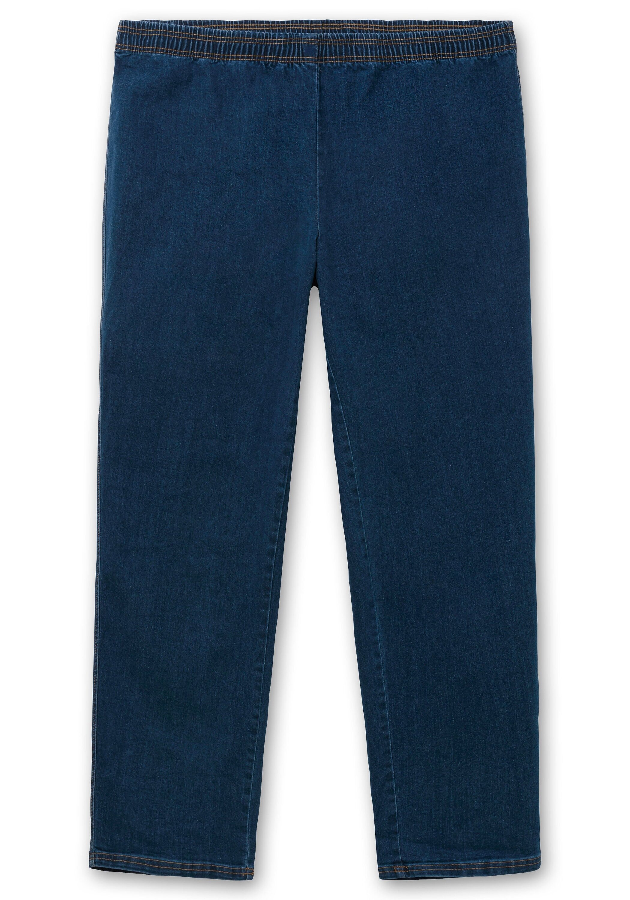 Sheego Stretch-Jeans »Jeans in Karottenform, mit Stretchbund«