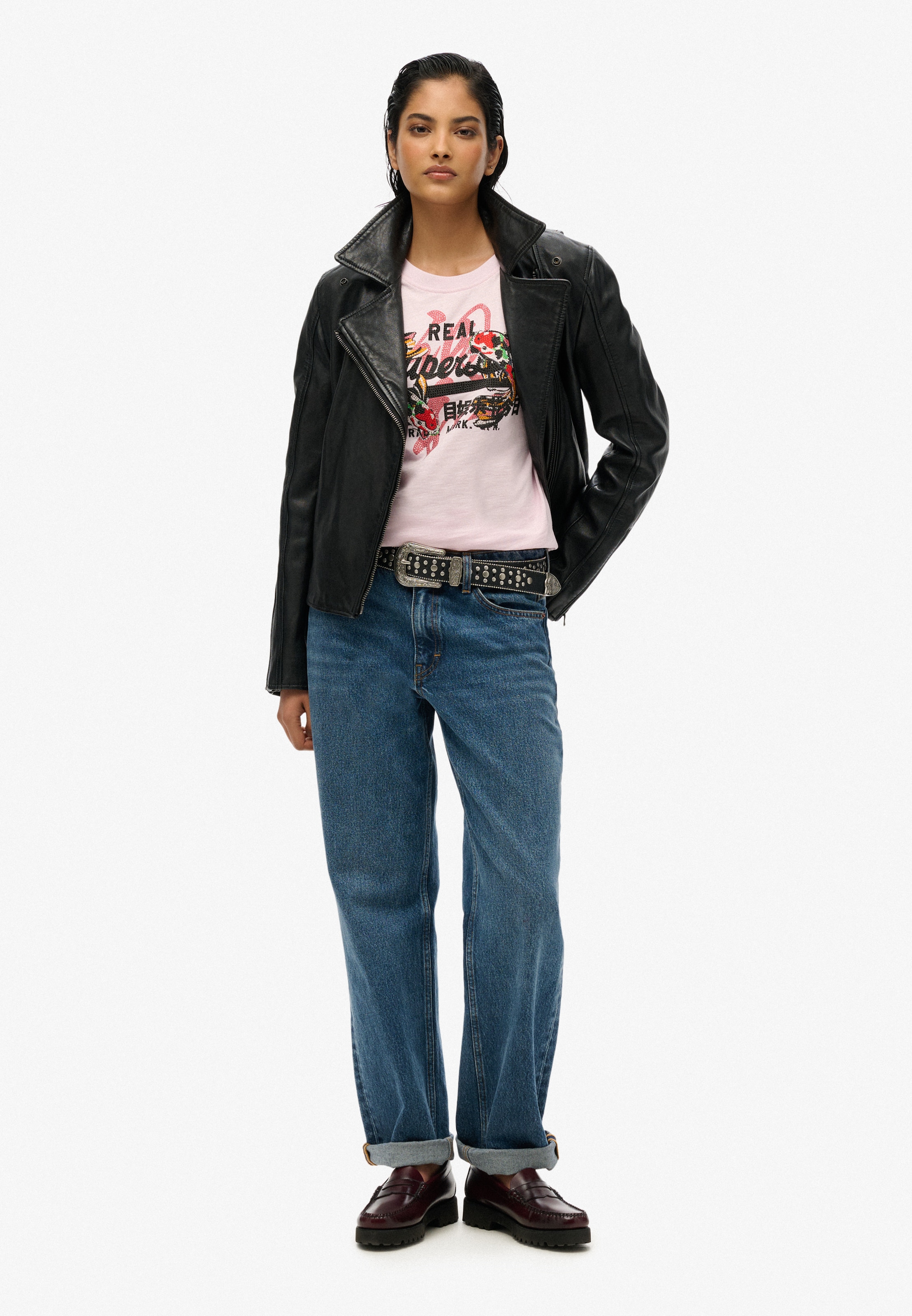 Superdry Kurzarmshirt »VL TOKYO RELAXED TEE«