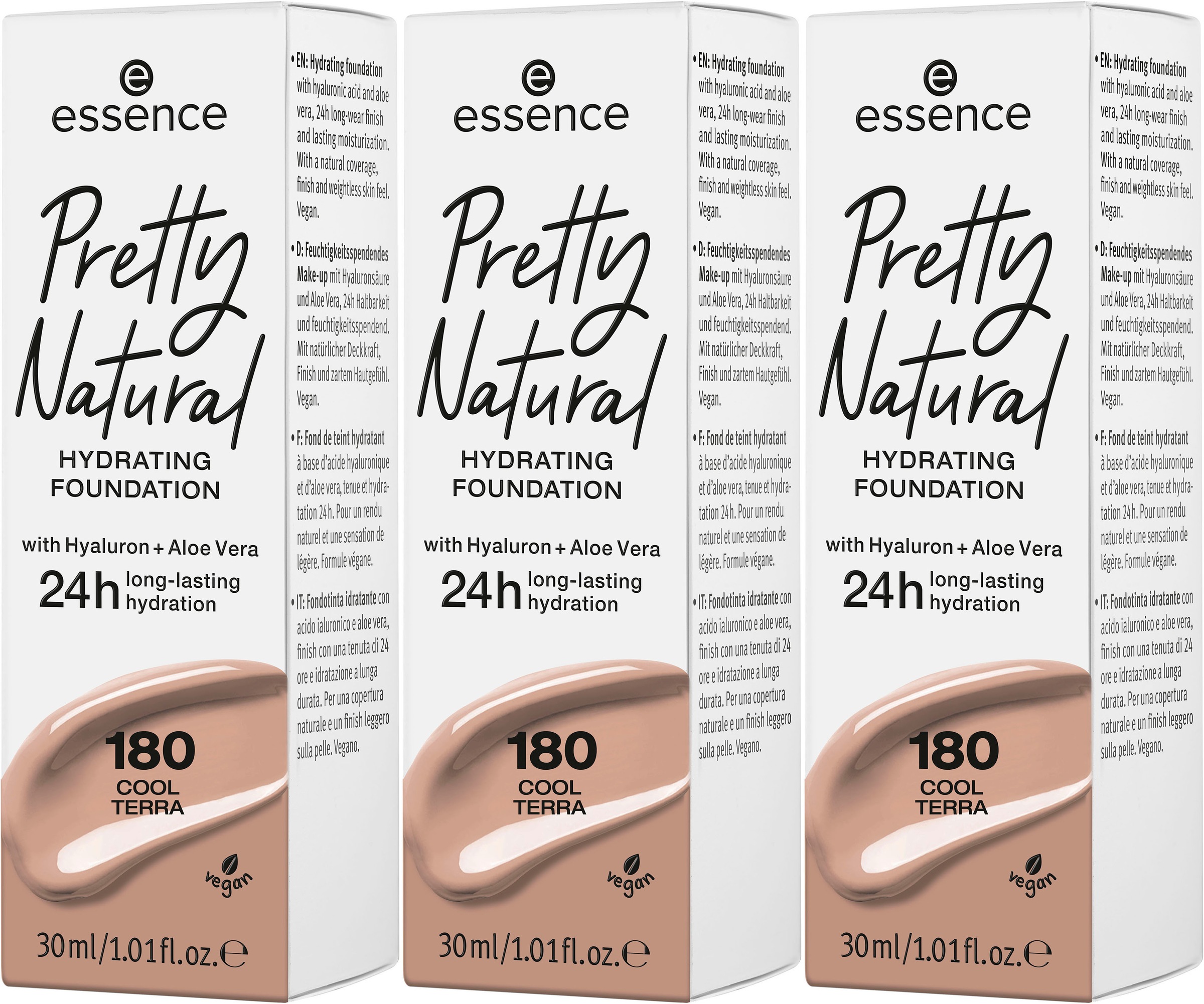 Essence Foundation »Pretty Natural HYDRATING«, (Set, 3 tlg.) kaufen