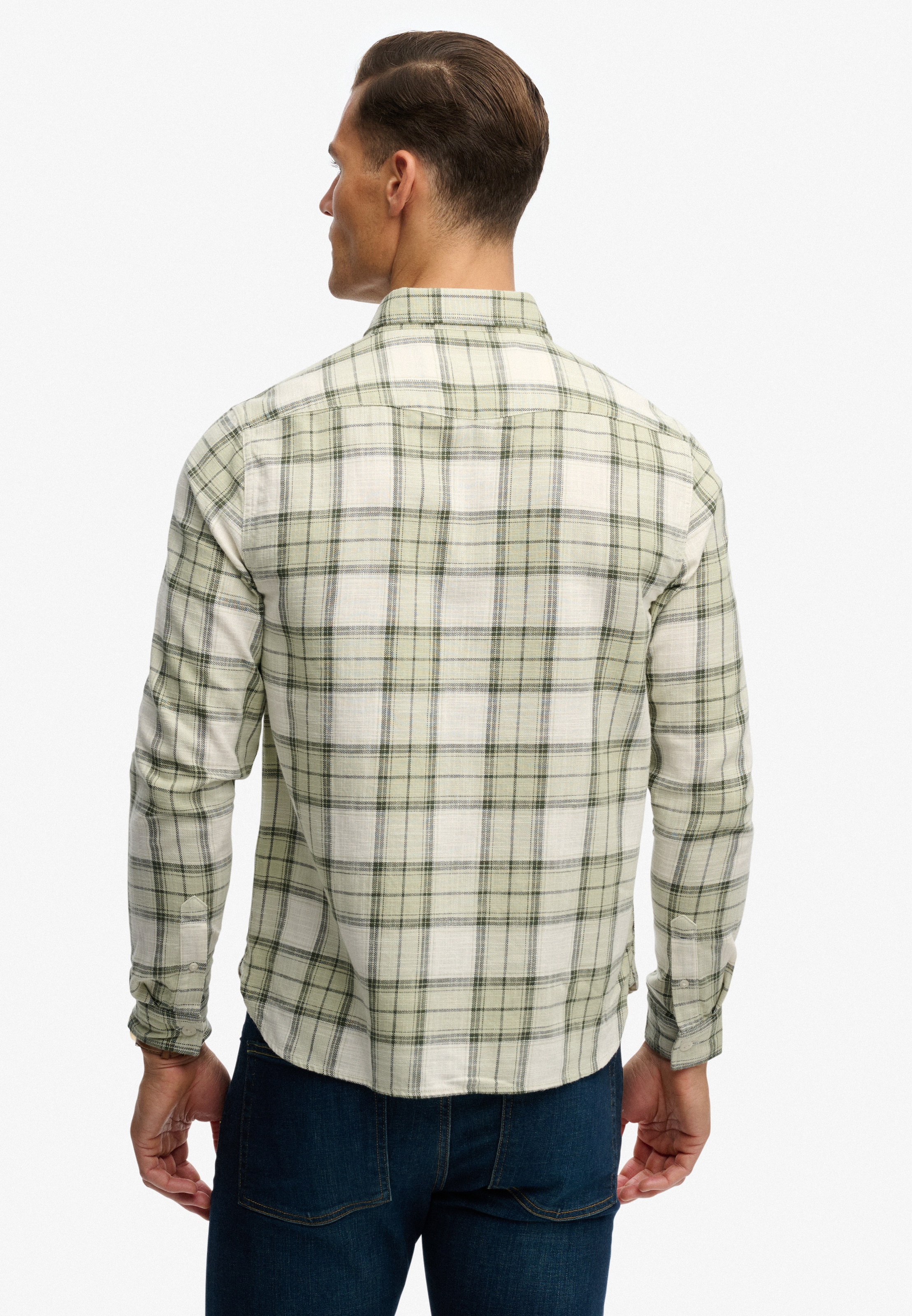 Superdry Langarmhemd »MERCHANT LITE CHECK SHIRT«