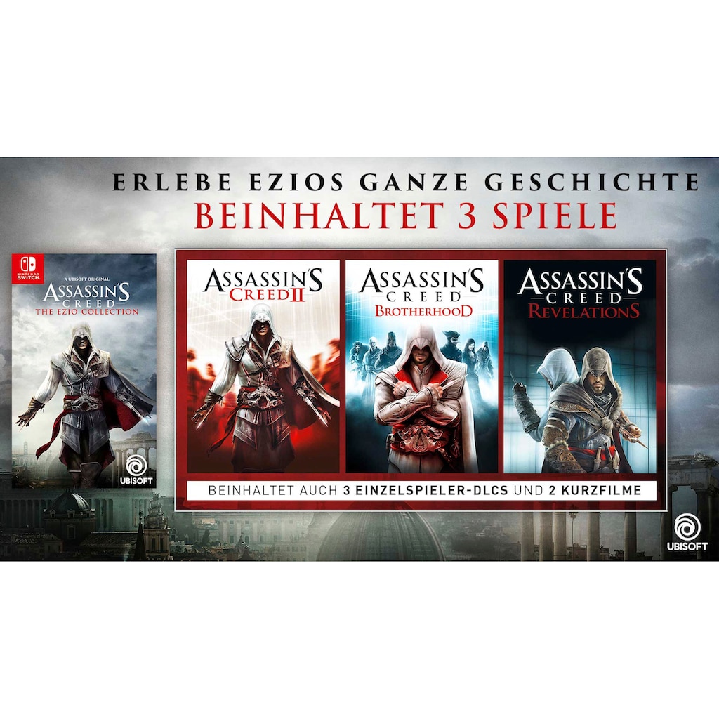 UBISOFT Spielesoftware »Assassin's Creed® – The Ezio Collection«, Nintendo Switch
