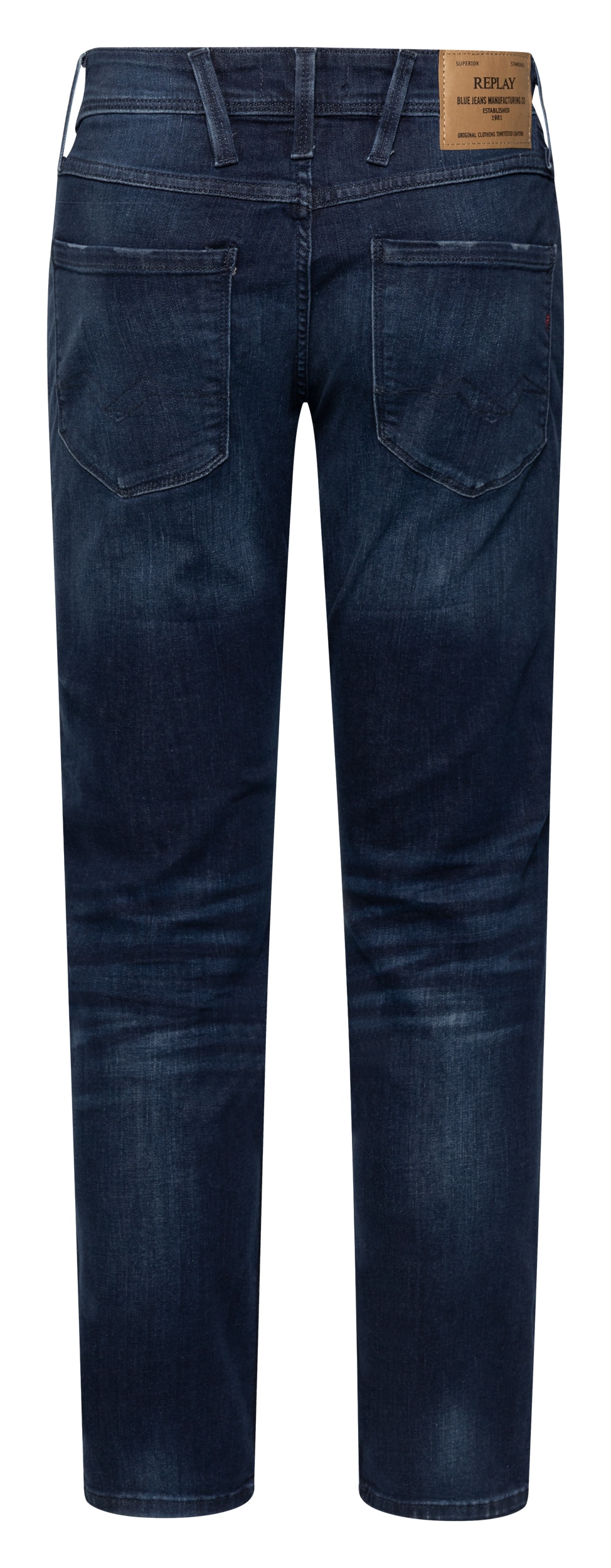 Replay Slim-fit-Jeans »ANBASS« Denim aus Baumwollmix