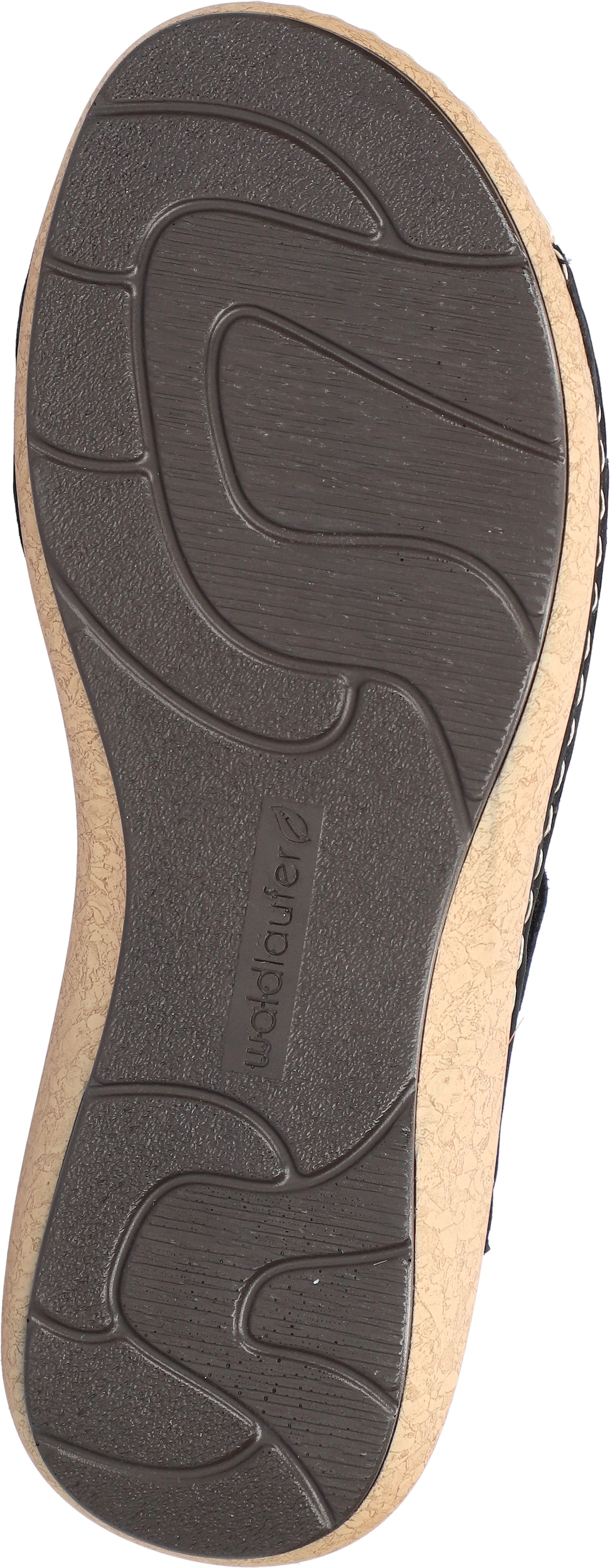 Waldläufer Sandale »K-Heliett«  , Sommerschuh, Sandalette, Keilabsatz, in Komfortweite K (= extraweit)