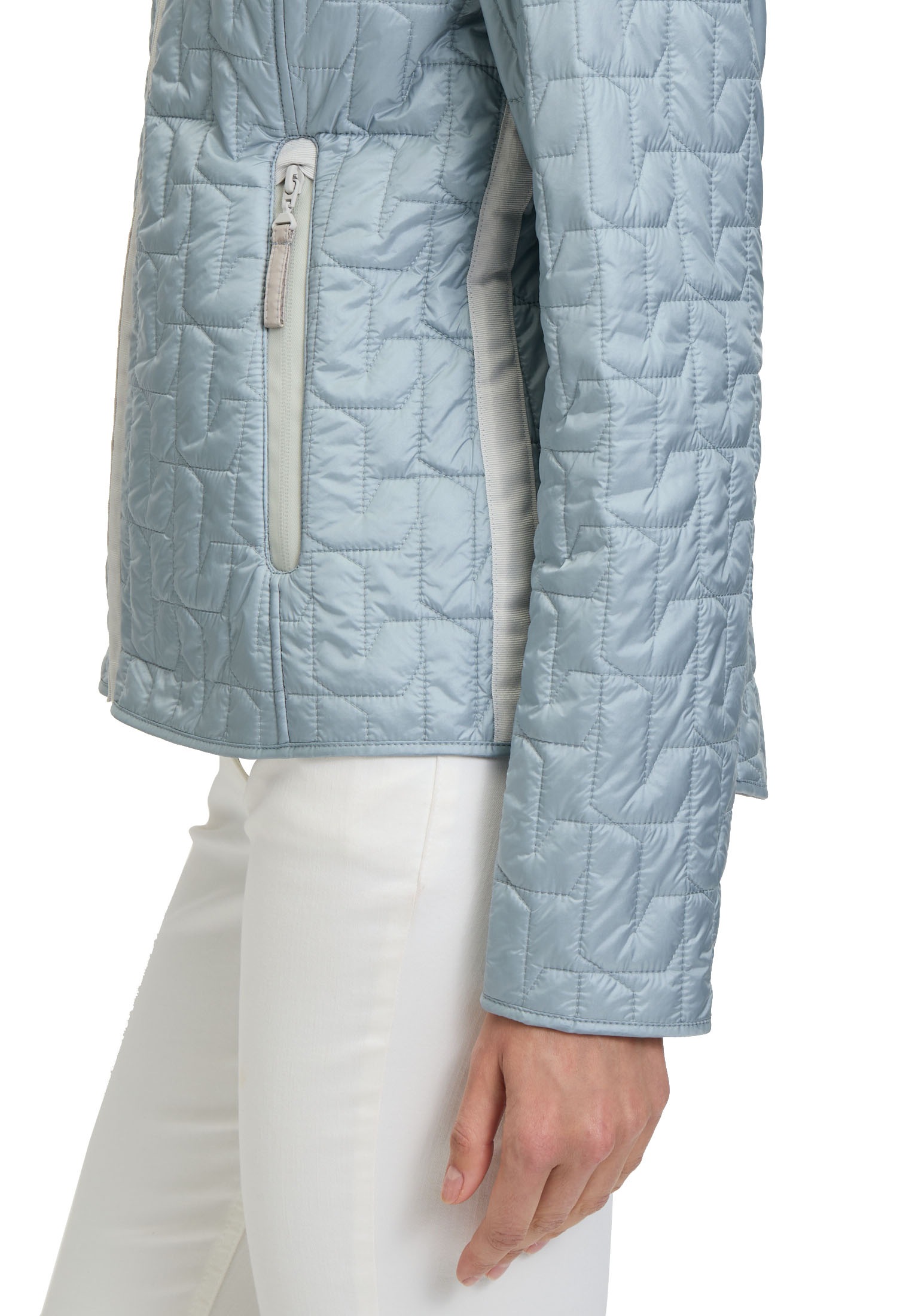 Gil Bret Steppjacke, mit Kapuze, mit Kapuze und Reißverrschluss