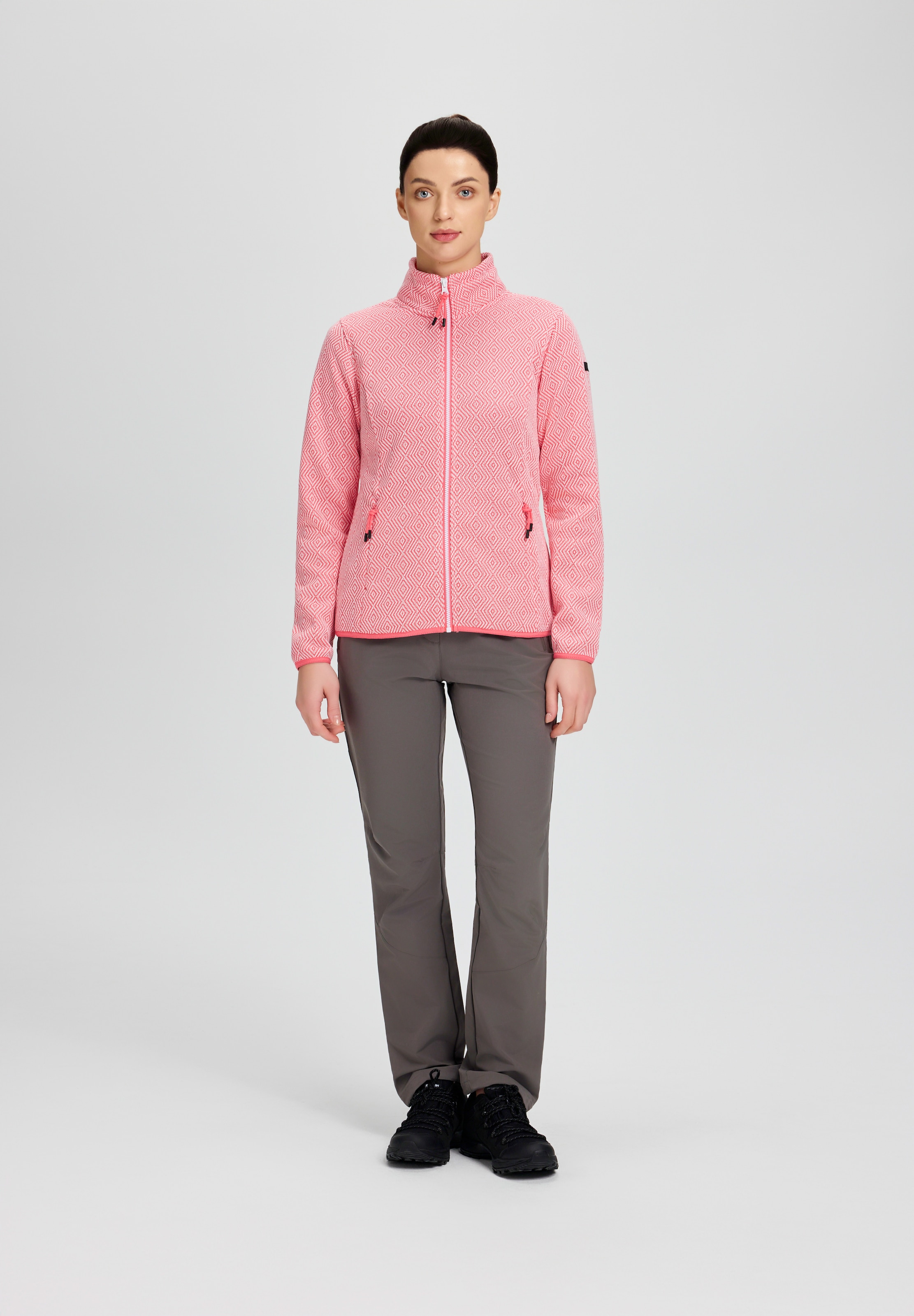 Icepeak Fleecejacke »AIKES« sportlicher Stil, für Sport- und Outdooraktivitäten