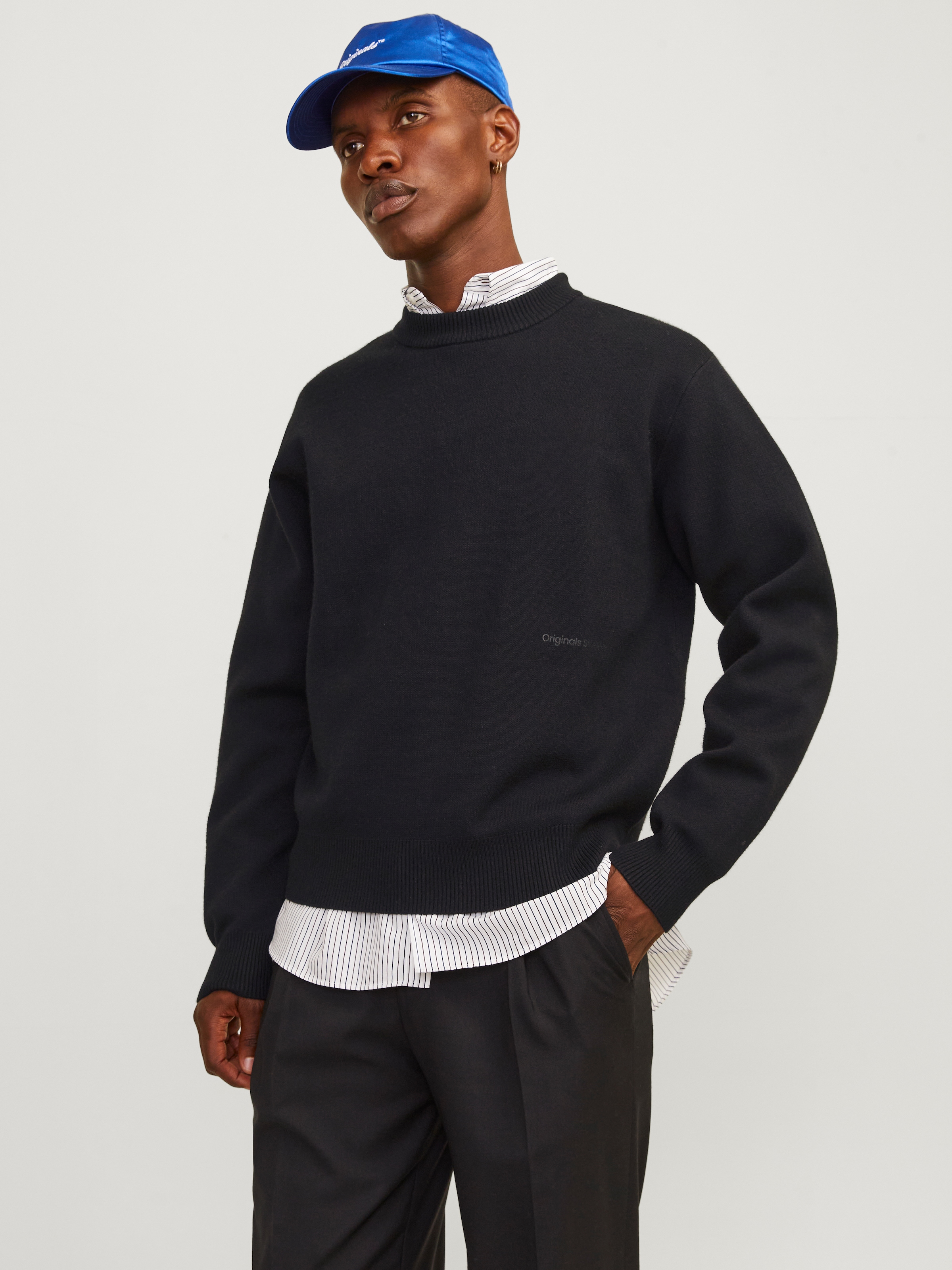 Jack & Jones Rundhalspullover »JORVESTERBRO KNIT CREW NECK SN«