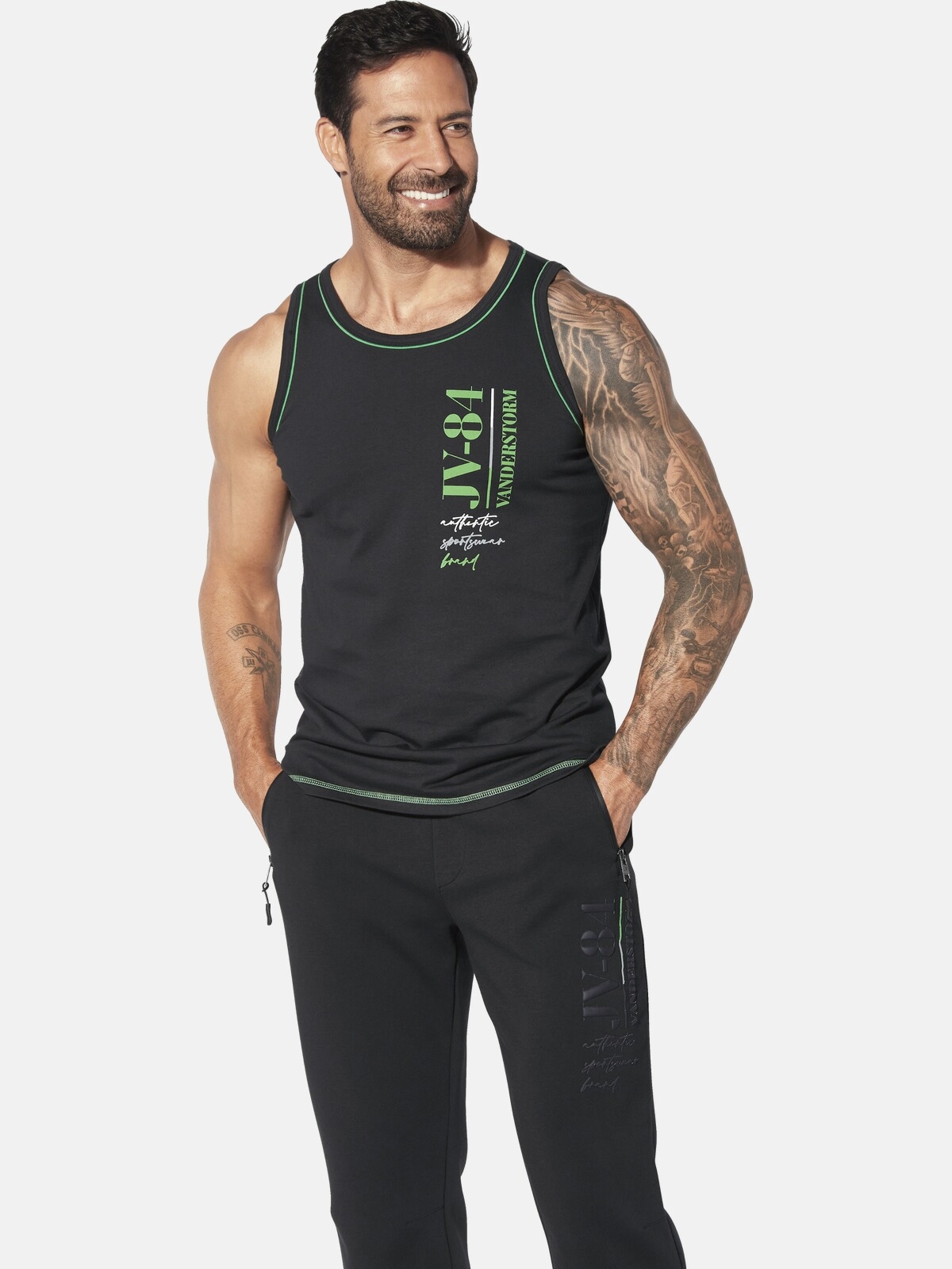 Jan Vanderstorm Muskelshirt »Doppelpack Tanktop FINDOWIN«