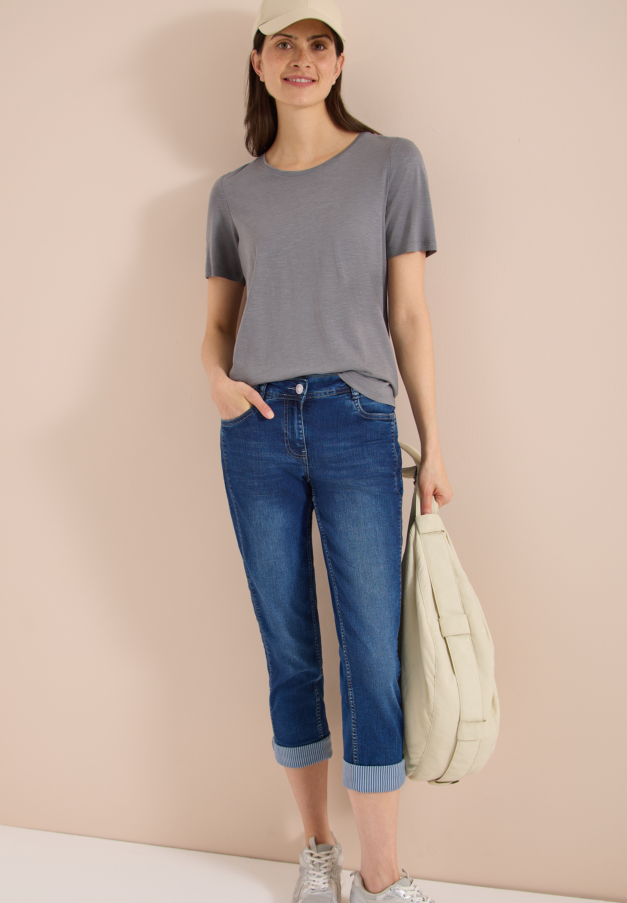 Cecil 3/4-Jeans »Style Scarlett« im Casual Fit und mit Stretch
