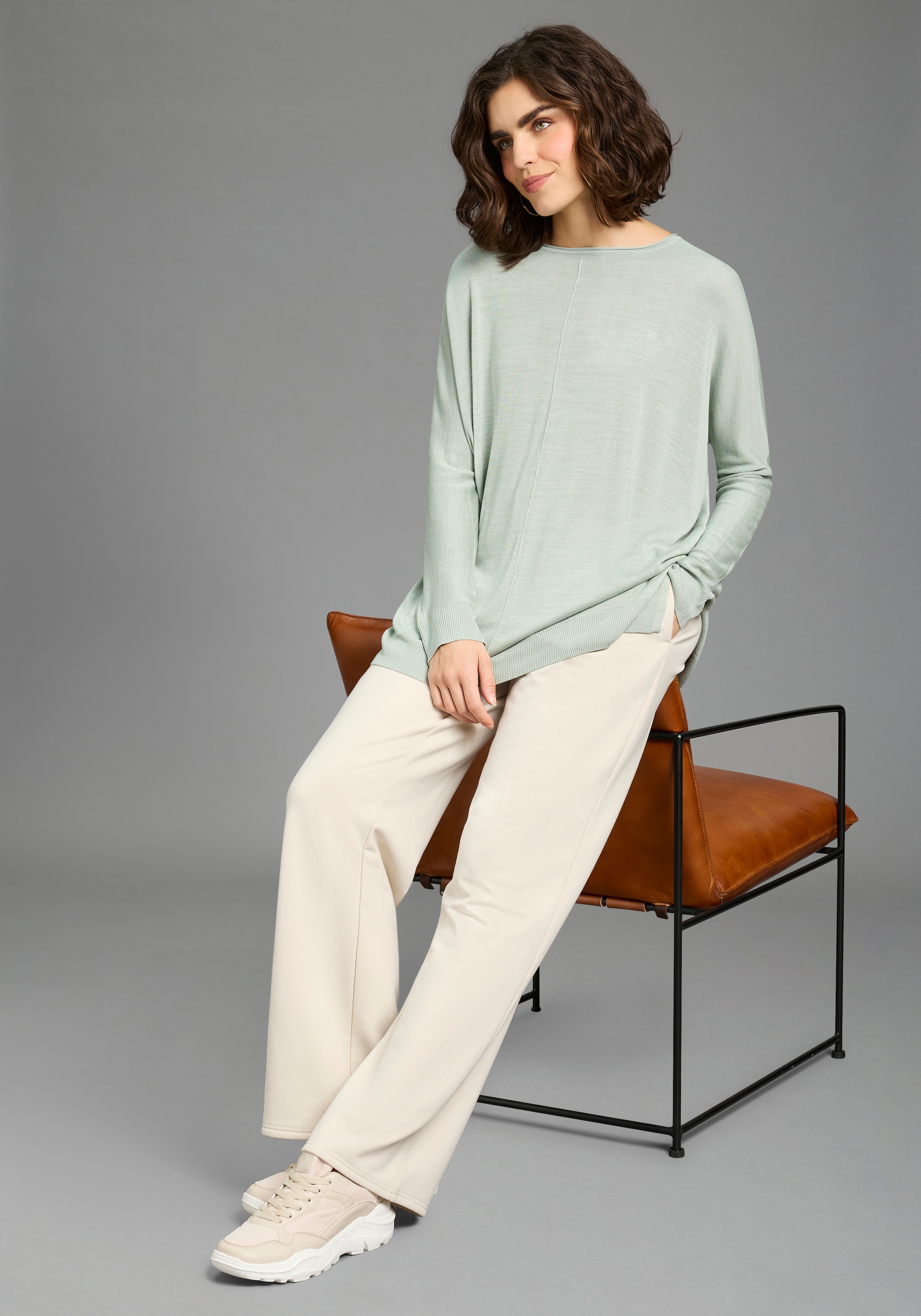 Flashlights Strickpullover mit lockerem, modernem Schnitt