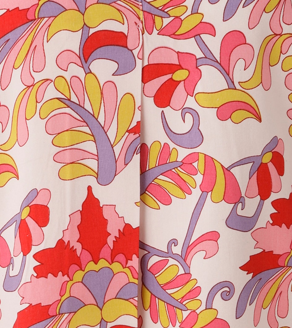 Aniston CASUAL Schlupfbluse mit grafischen Blumendruck - jedes Teil ein Unikat - NEUE KOLLEKTION