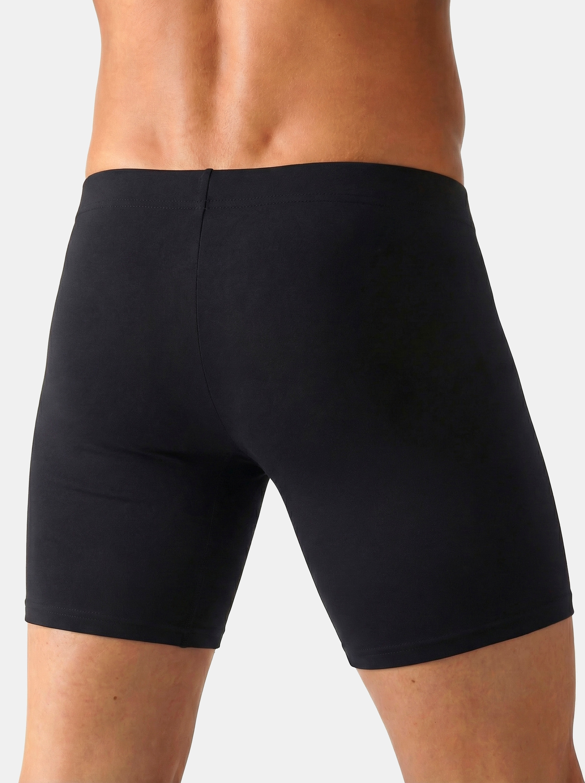 H.I.S Langer Boxer »Langer Boxer Boxershorts für Herren« Packung, 4 Stk. Boxershorts für Herren, mit Logo am Bund