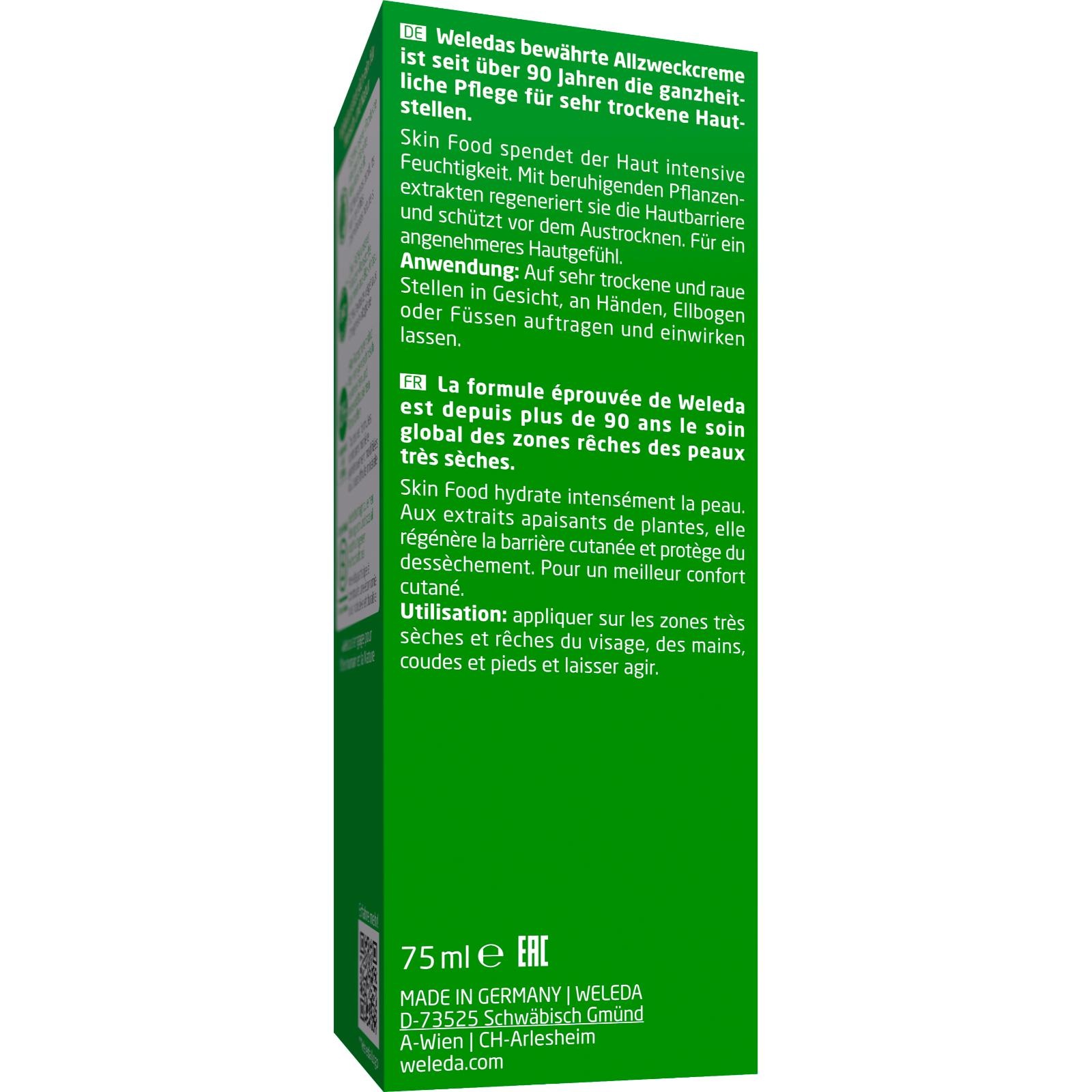 WELEDA Feuchtigkeitscreme »Weleda Skin Food« für sehr trockene und raue Haut, für Gesicht und Körper