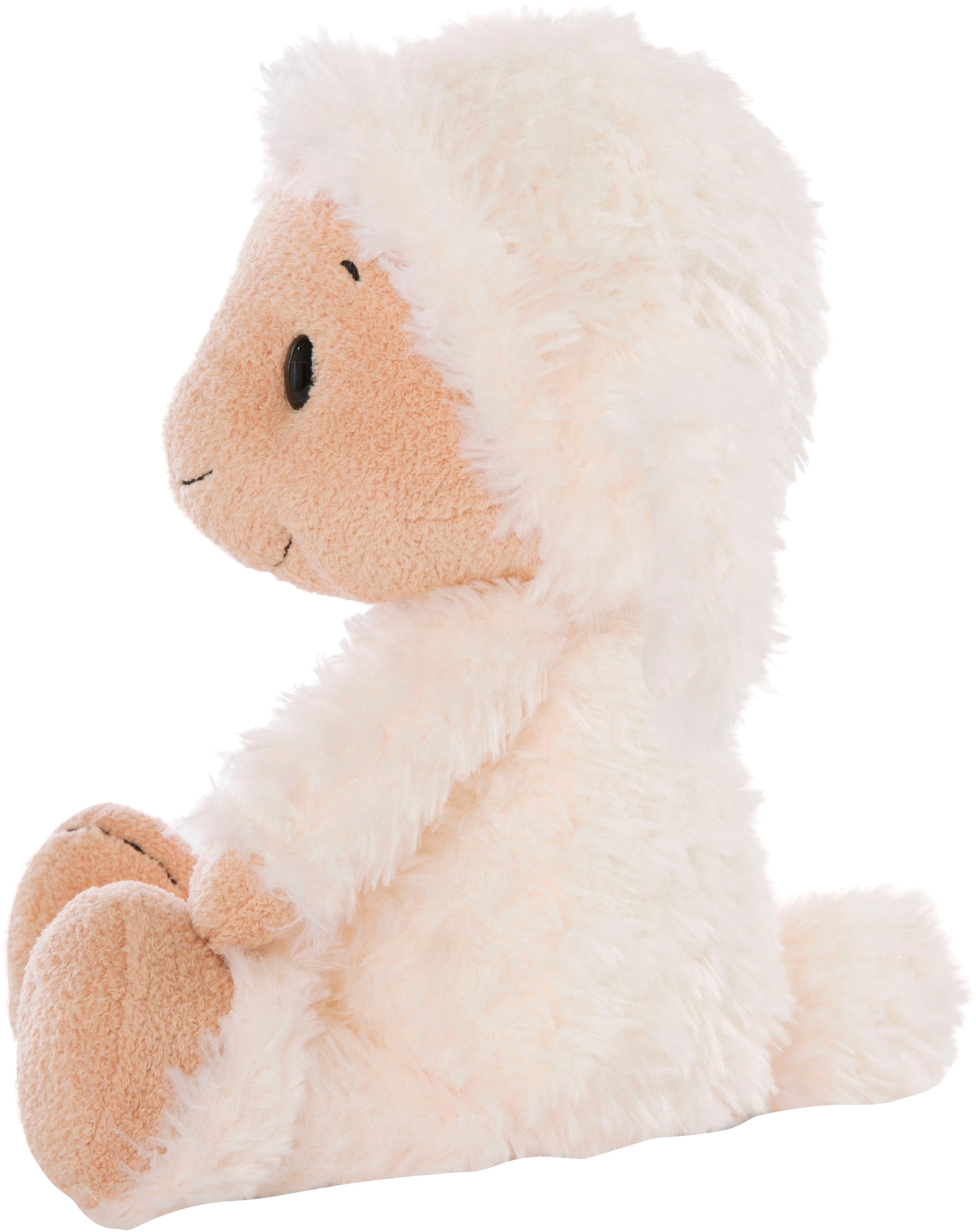 Nici Kuscheltier »Farm Friends, Schaf Sheepmila, 33 cm schlenkernd«, enthält recyceltes Material