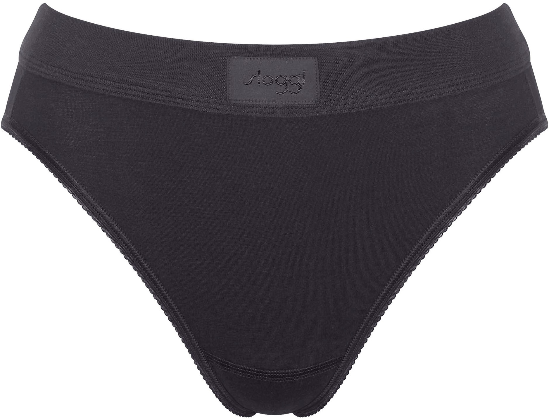 sloggi Tai-Slip »Double Comfort« 2er Pack,  elastisch, hoher Beinausschnitt, Baumwollmix, sportlicher Look