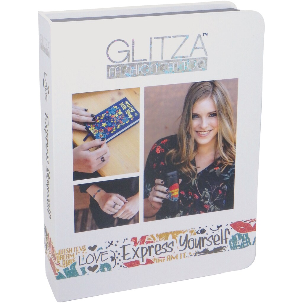 Knorrtoys® Kreativset »GLITZA FASHION Deluxe Set Express Yourself«, (Set)