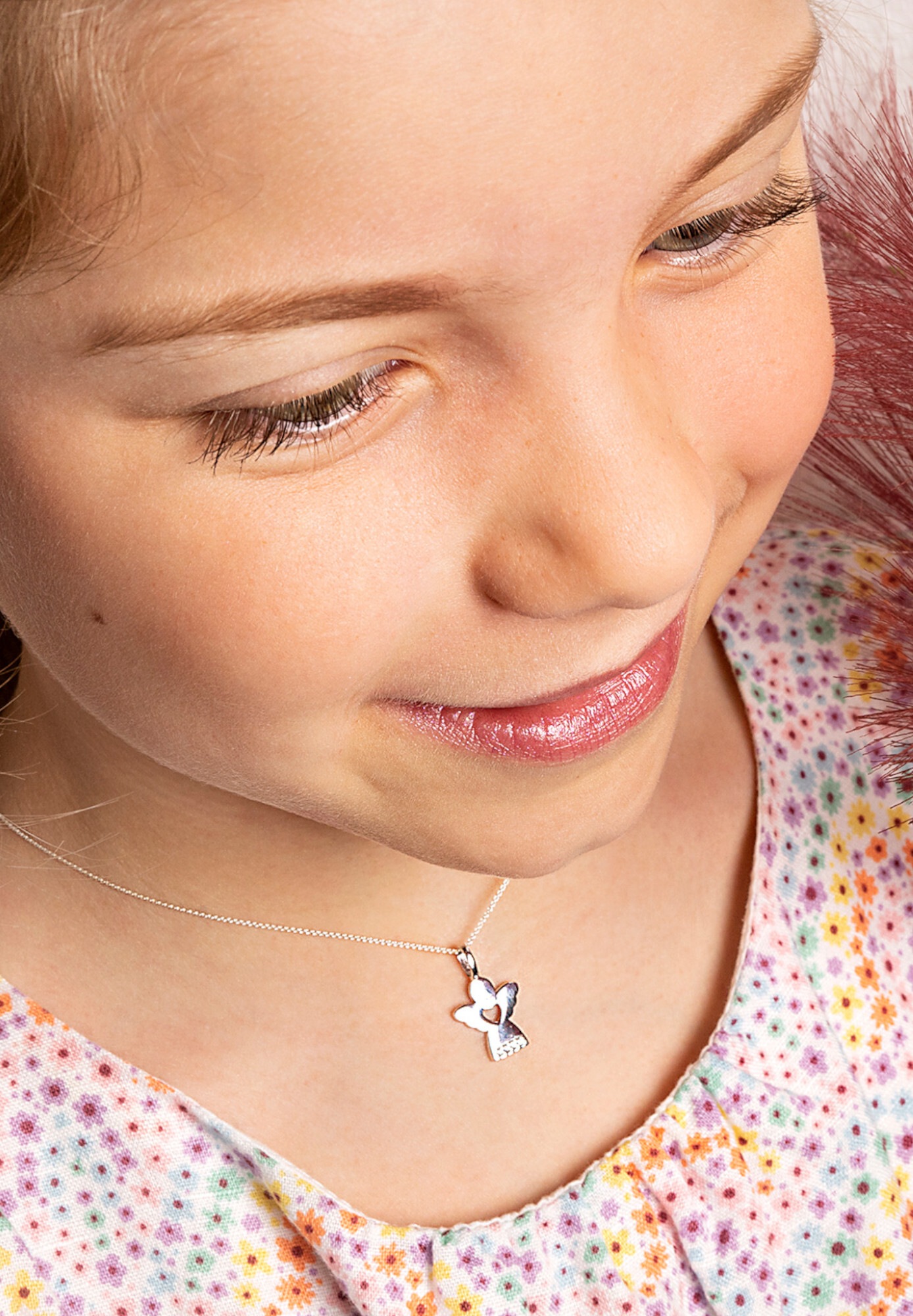 ONE ELEMENT Kettenanhänger »Zirkonia Engel Anhänger aus 925 Silber«