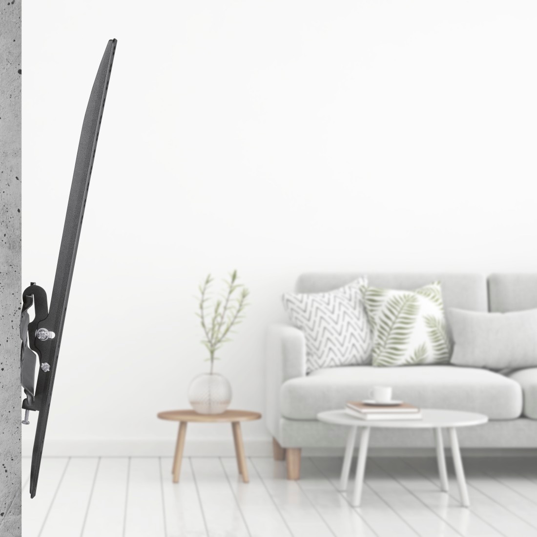 Hama TV-Wandhalterung »Wandhalterung (neigbar, VESA 400x400, 32"- 65")« bis 165 cm Zoll