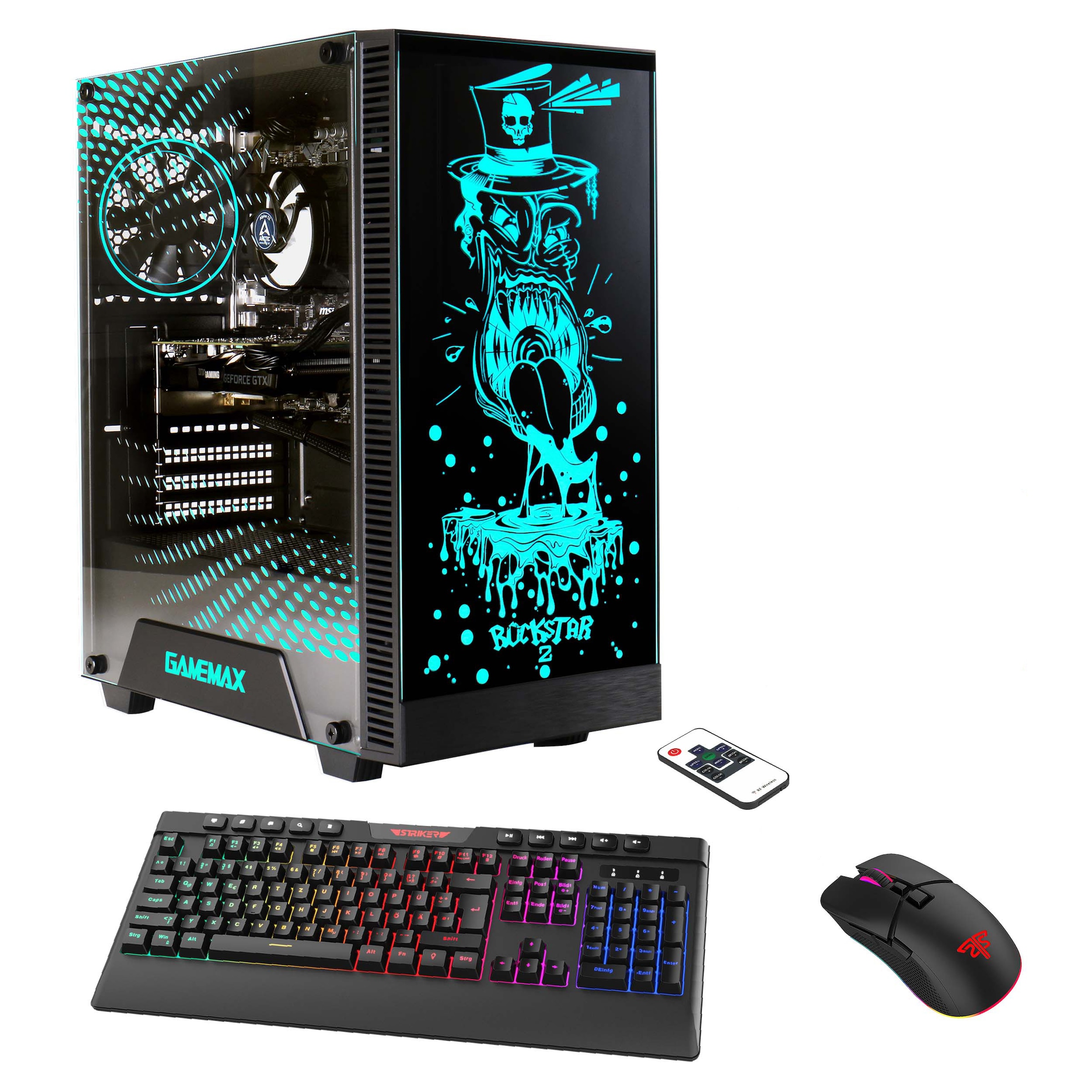 Hyrican Gaming-PC »Rockstar 7320«, Gen4 SSD, Windows 11