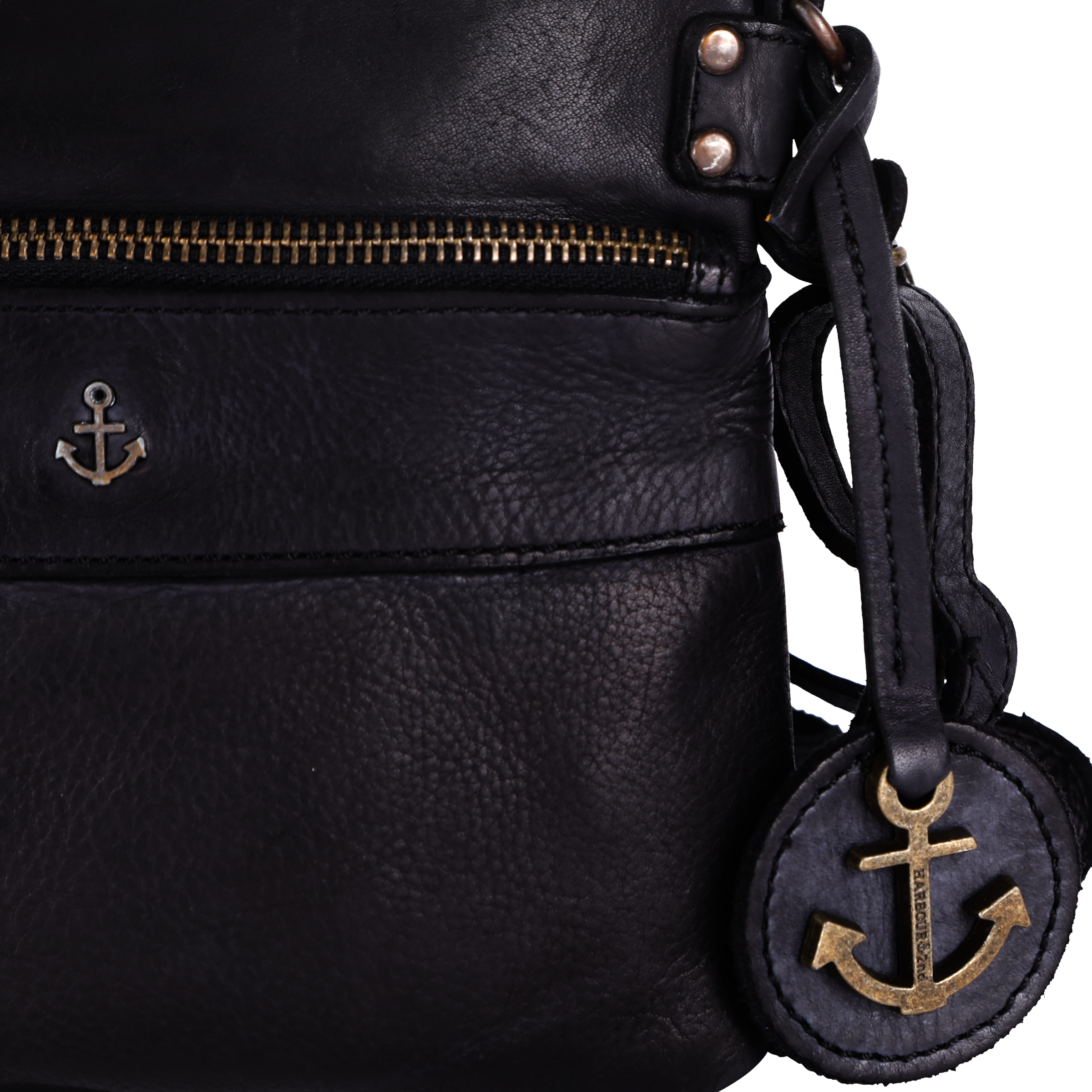 HARBOUR 2nd Handtasche »Taliza2«, Handtasche Damen Umhängetasche Schultertasche mit Logoanhänger