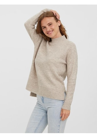 Stehkragenpullover »VMLEFILE OVERSIZE BOXY BLOUSE GA NOOS«