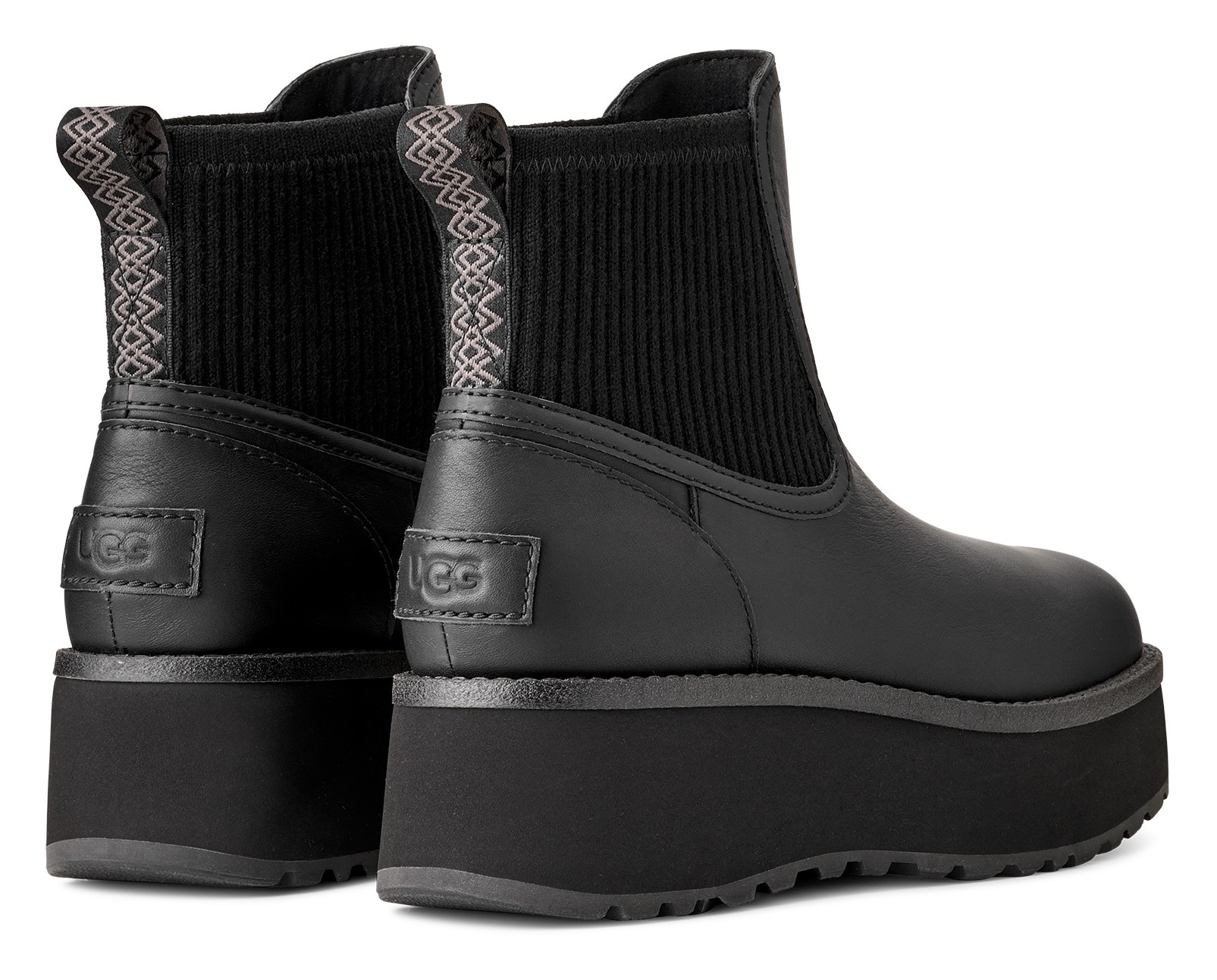 UGG Chelseaboots »CITYFUNC CHELSEA«, Plateauboots, Schlupfstiefel mit Anziehlasche