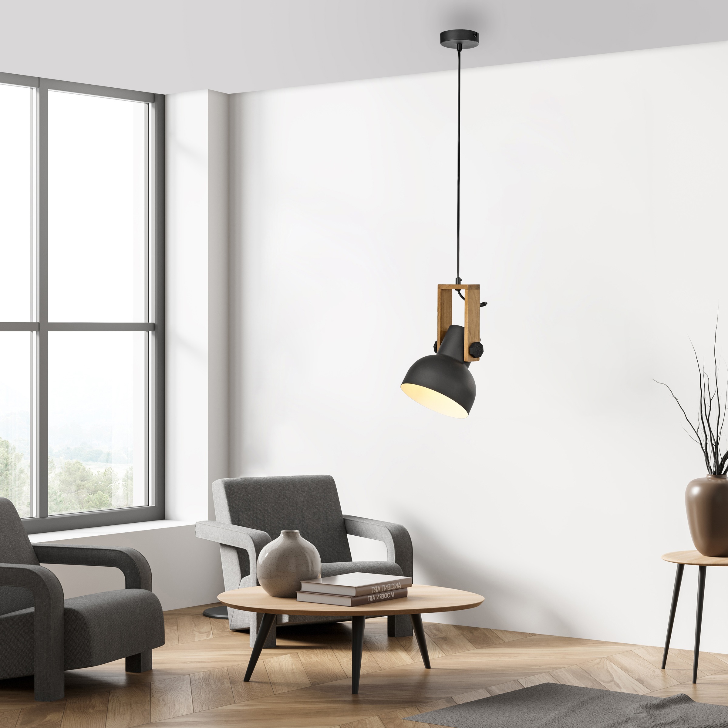 JUST LIGHT Pendelleuchte »CUP 2.0«, 1 flammig, Leuchtmittel E27 | Leuchtmittel wechselbar, ExklusiveE27
