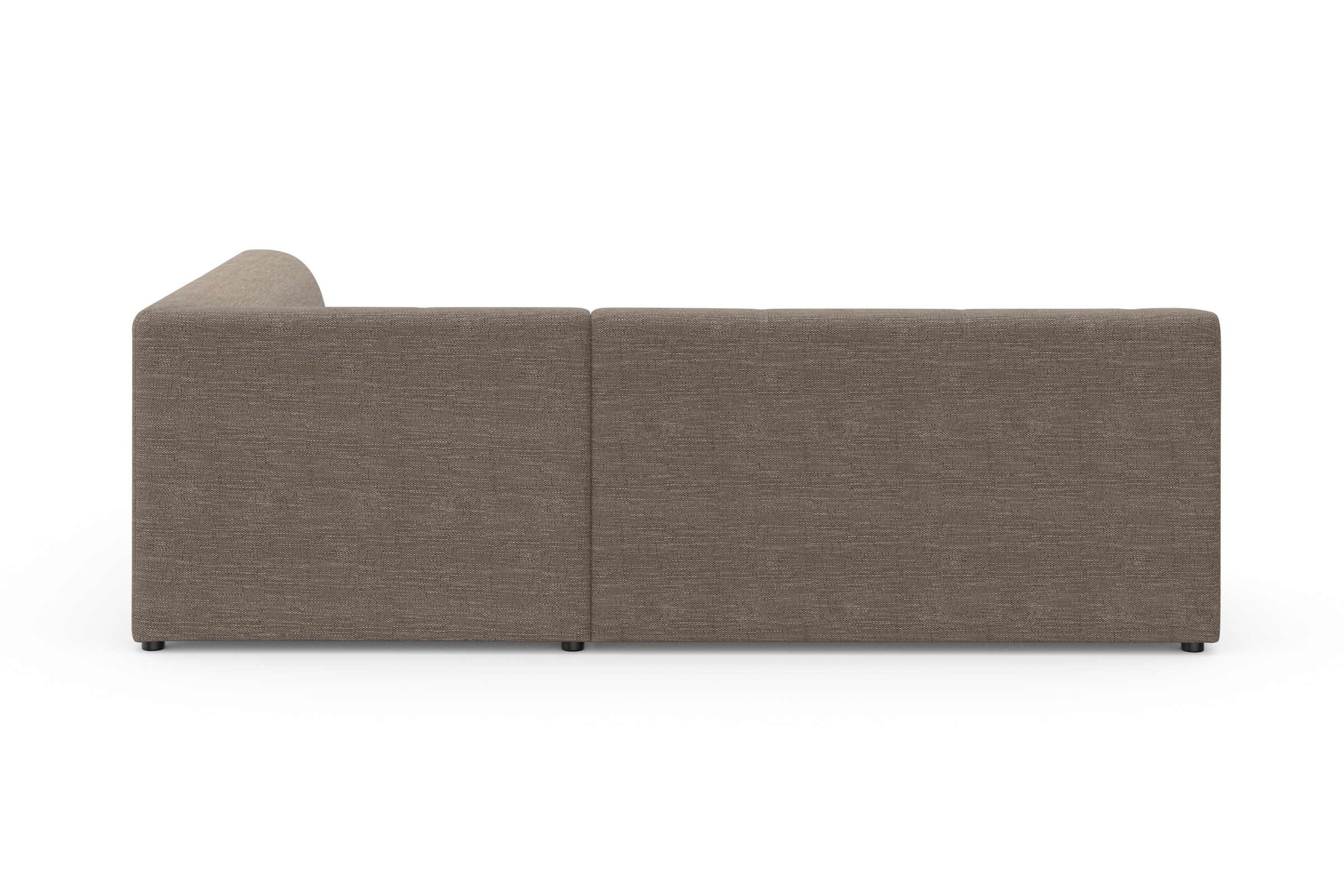 DOMO collection Ecksofa »Topper zeitlos elegant, kompakte Stellmaße, OTTOs Choice, L-Form«, mit Ottomane, wahlweise mit Schlaffunktion