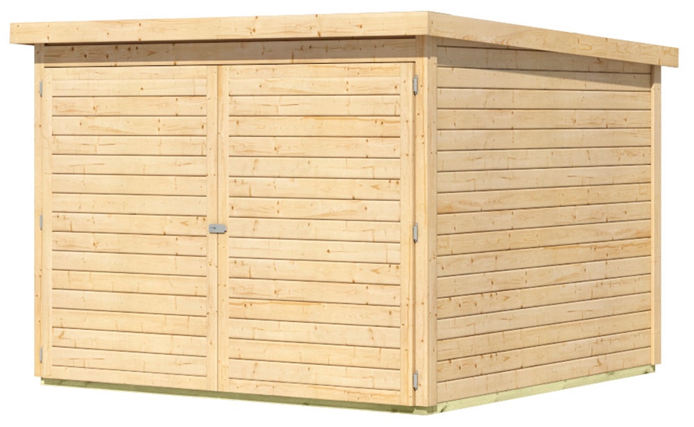 Karibu Fahrradbox »Fahrradgarage 4« in verschiedenen Farben, BxTxH: 212,5x216,5x167 cm