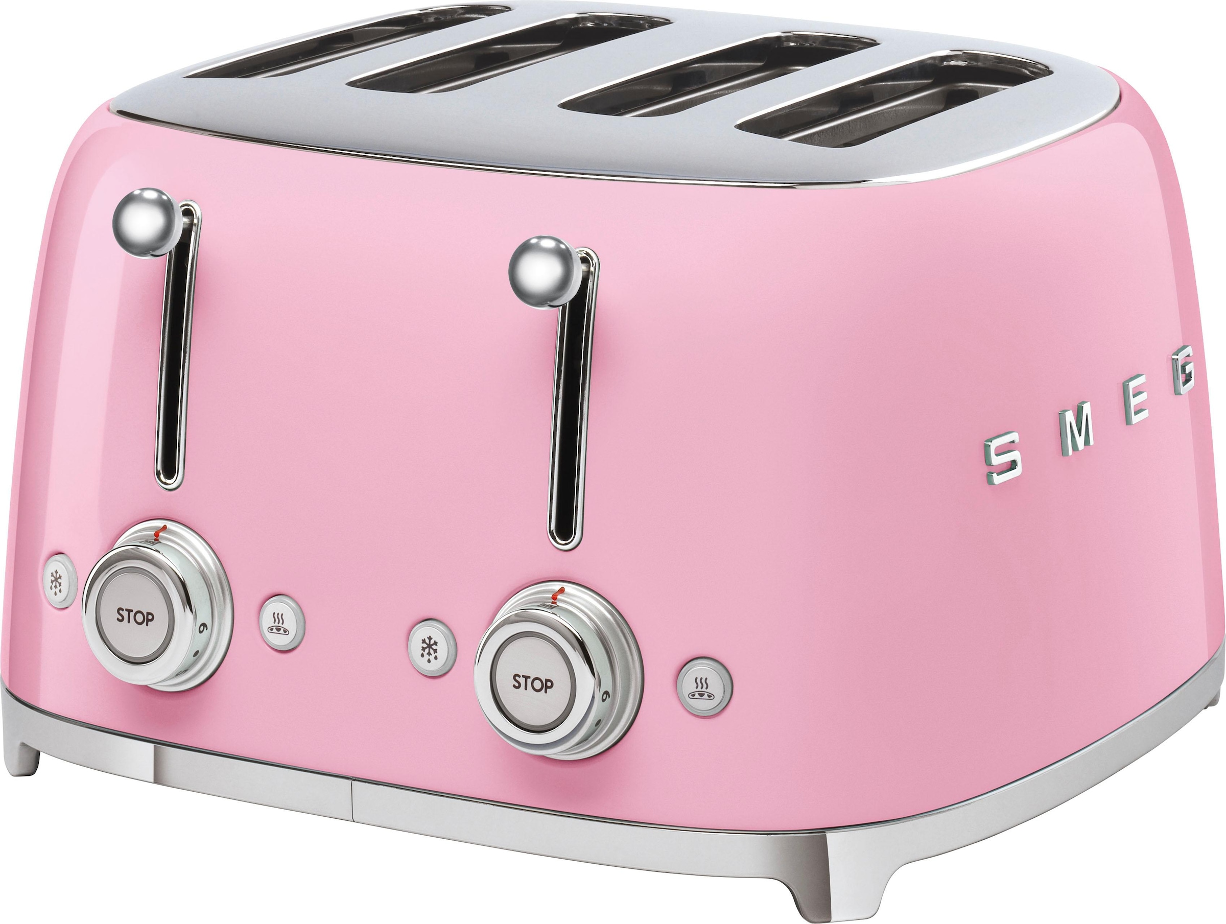 OTTO Toaster kurze 4 kaufen Smeg Schlitze, W bei »TSF03PKEU«, jetzt 3000
