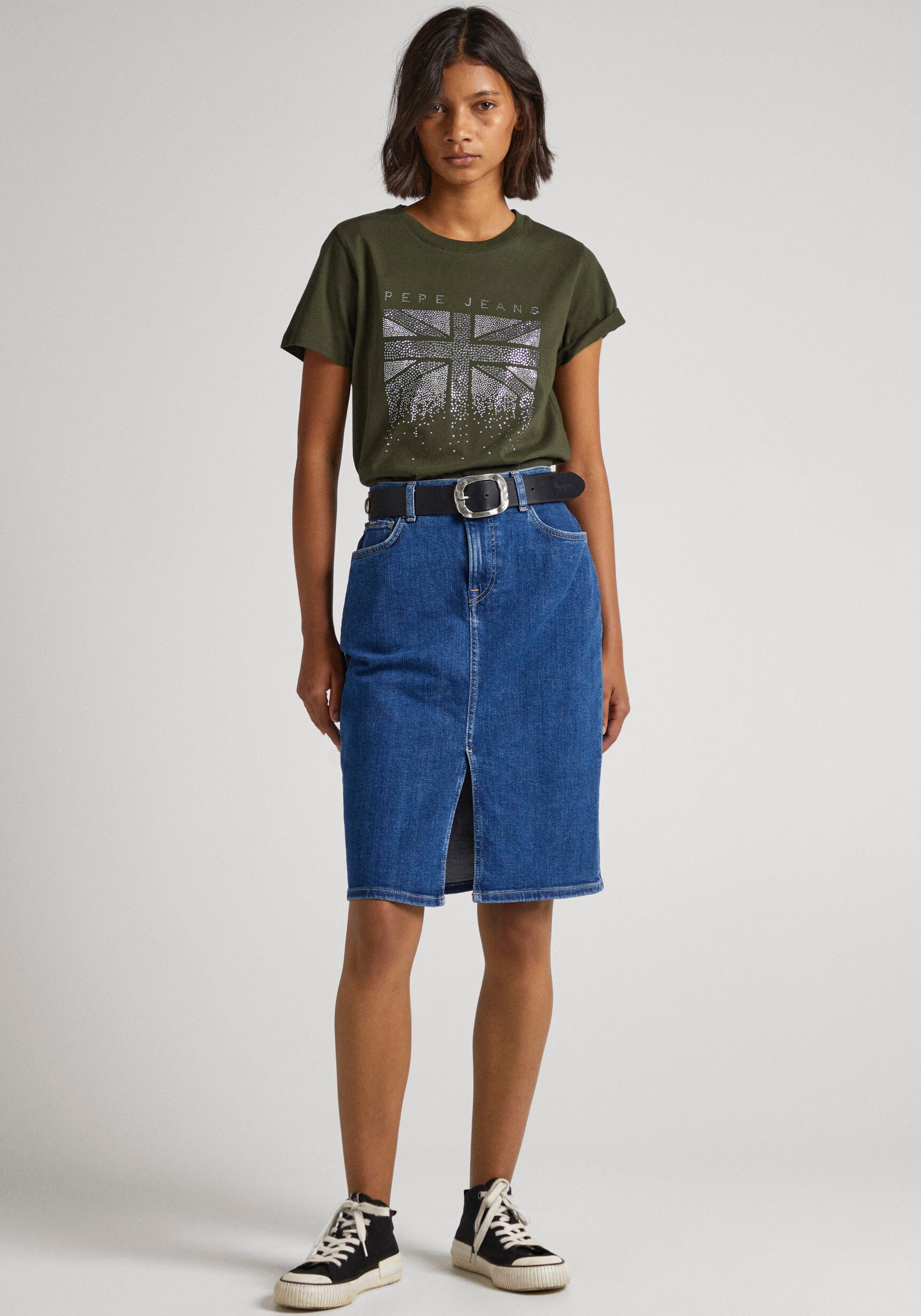 Jeans online Rundhalsshirt bei OTTO Pepe »ALLIE«