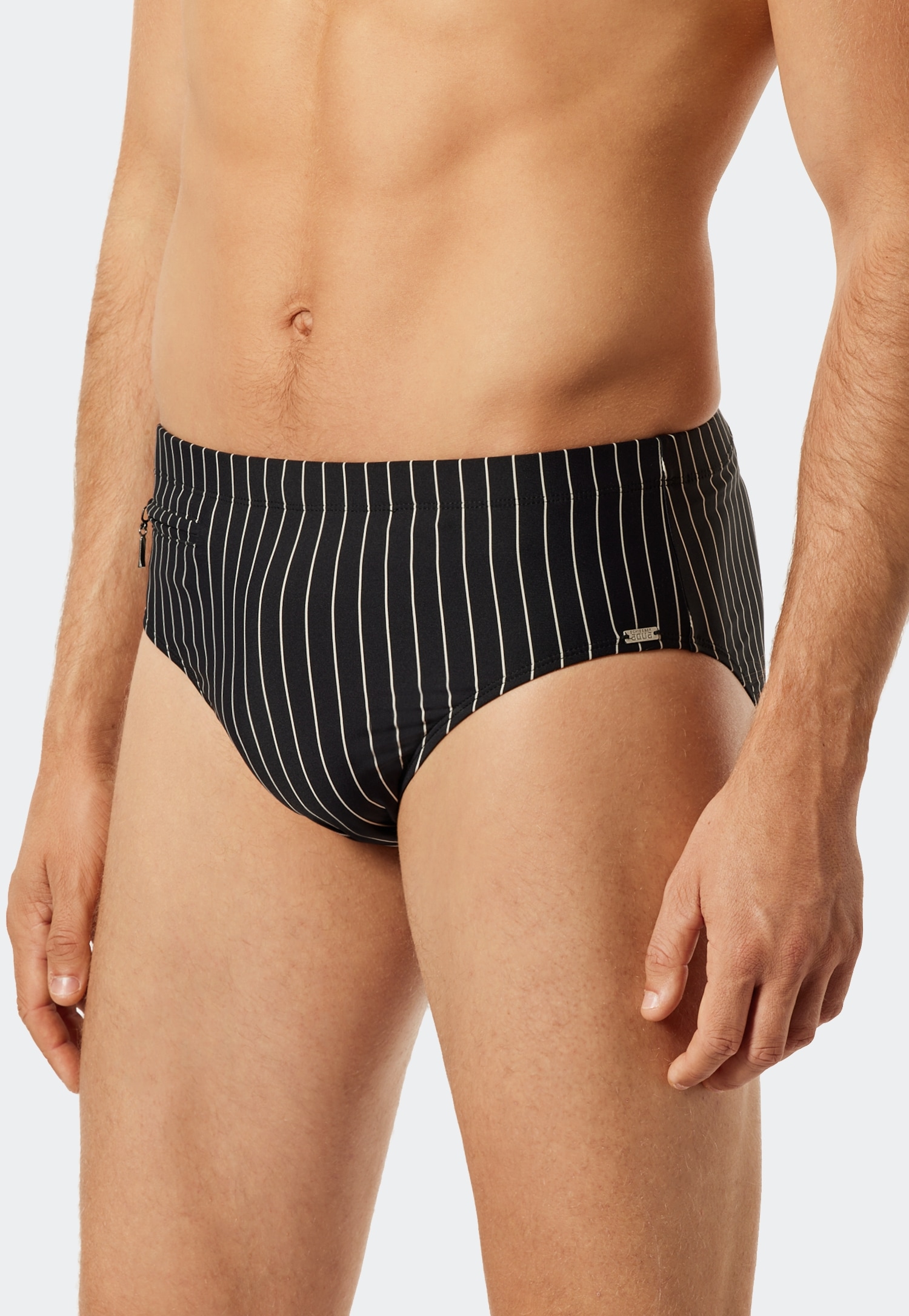 Schiesser Badeslip »"Nautical Casual"«, mit weißen Streifen