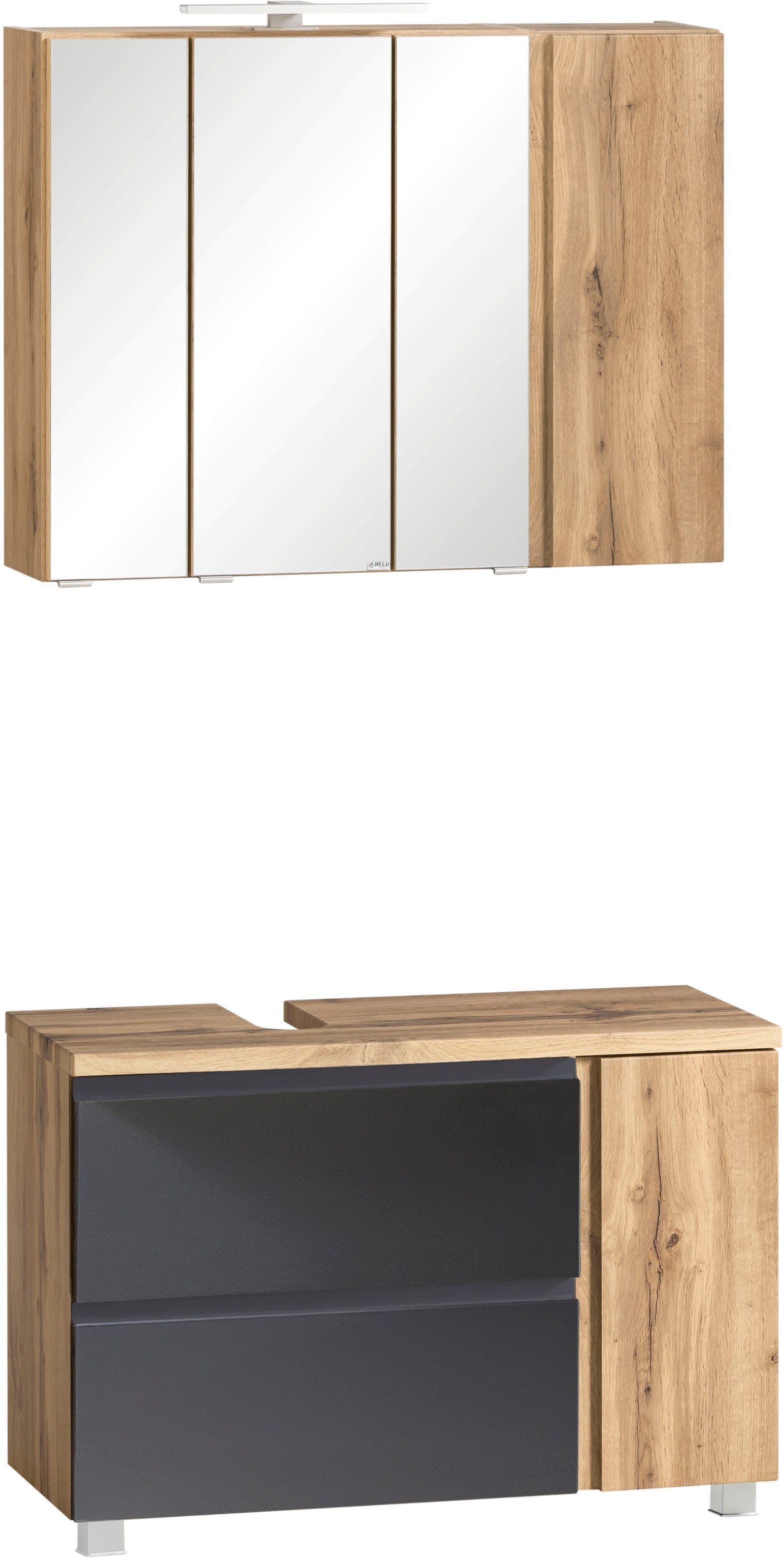 welltime Badmöbel-Set »Sölden« 2 Stk. tlg.