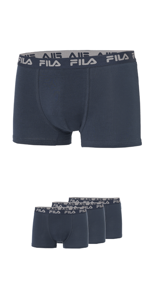 Fila Boxershorts »MAN BOXER SHORTS« 3er Pack,  mit elastischem Logobund